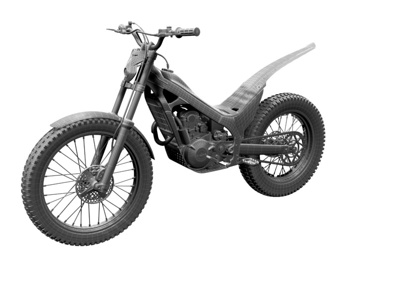 Montesa Cota 4RT 260 2014 3D model_19