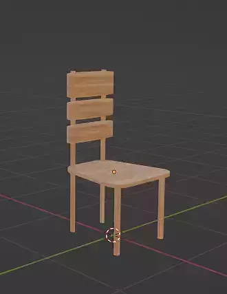 Wooden chair