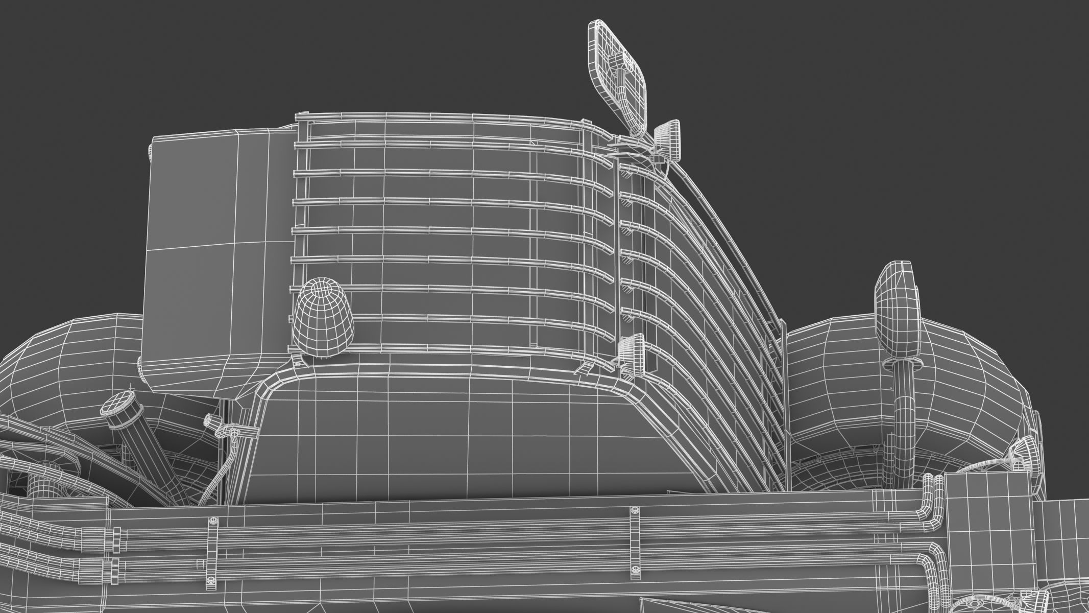 CAT Telehandlers TH255C 3D model_42