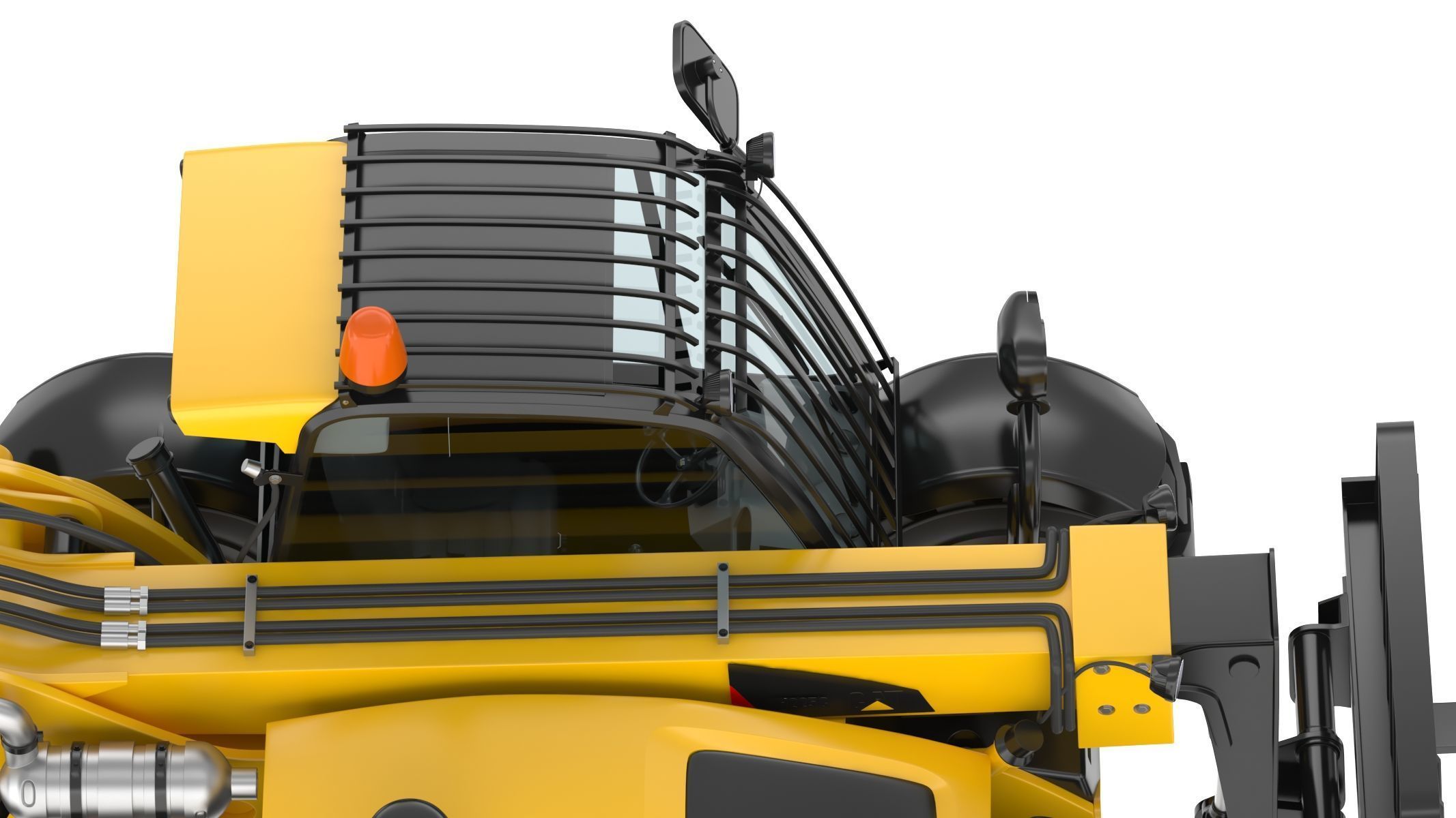 CAT Telehandlers TH255C 3D model_20