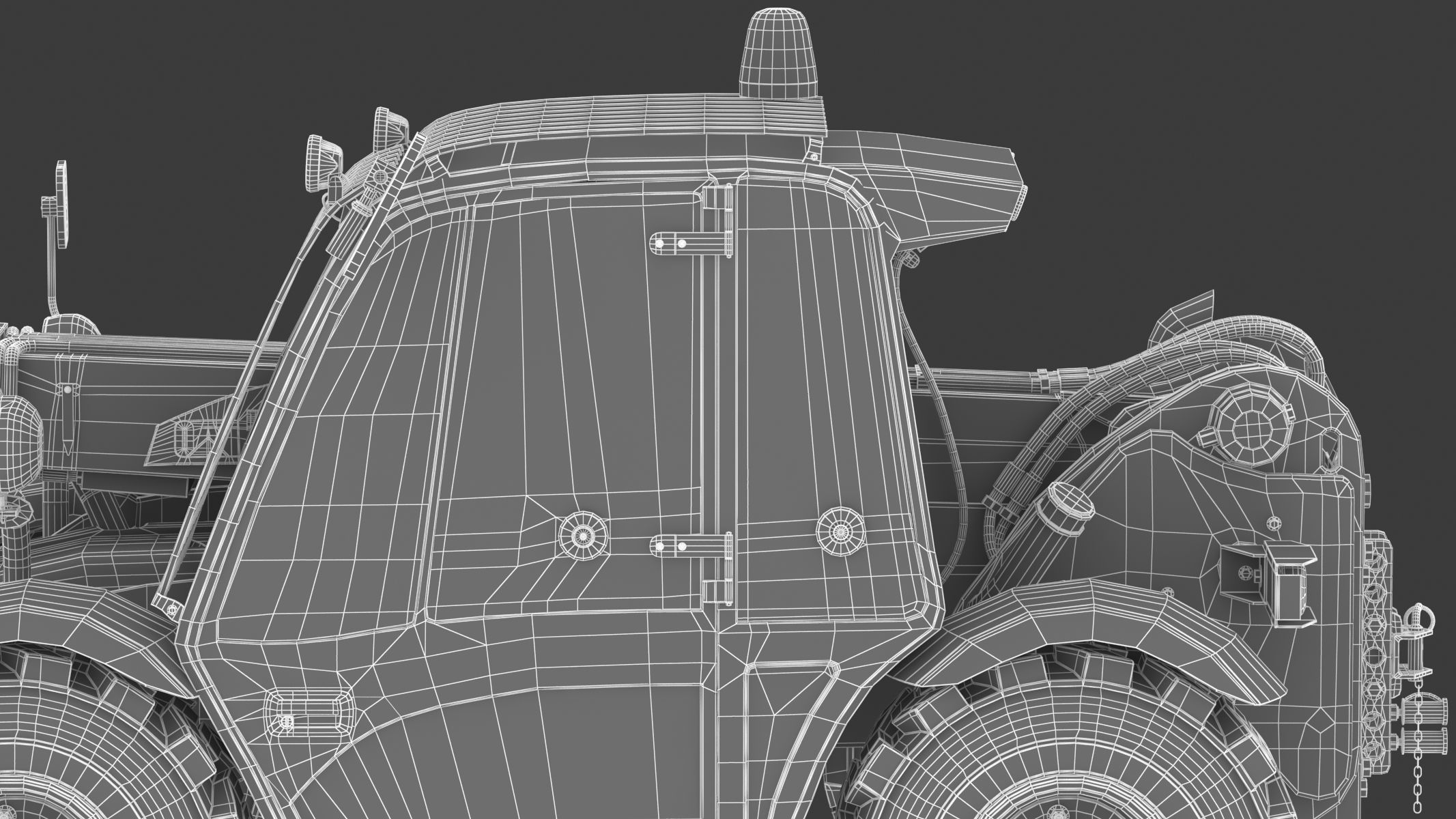 CAT Telehandlers TH255C 3D model_38