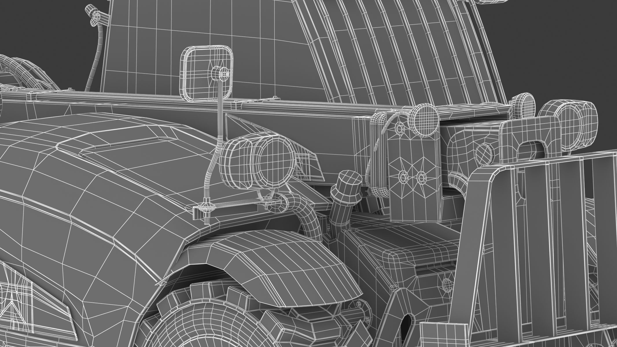 CAT Telehandlers TH255C 3D model_41