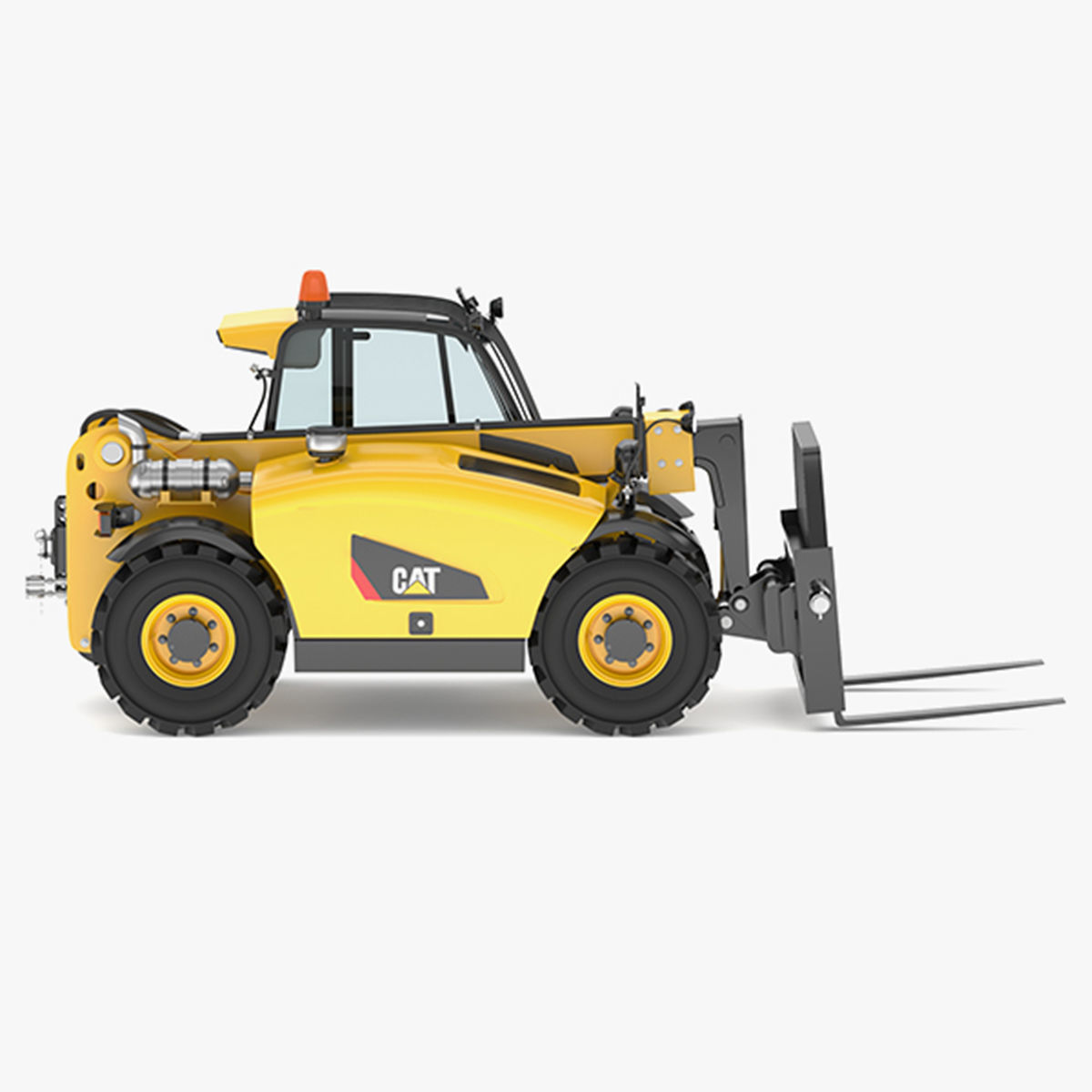 CAT Telehandlers TH255C 3D model_1