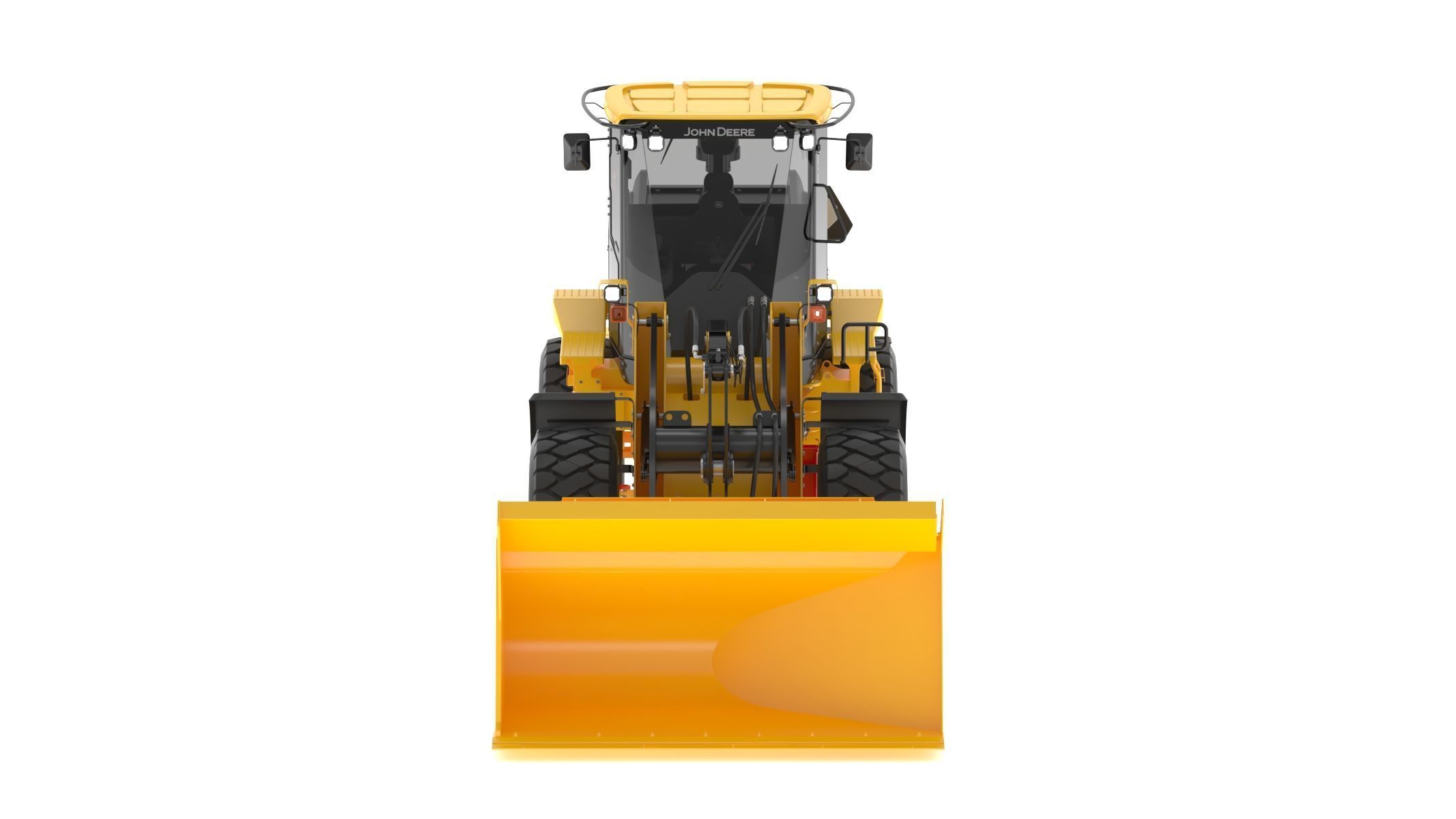 John Deere 644K Loader With WL-SDB Bucket 3D model_1