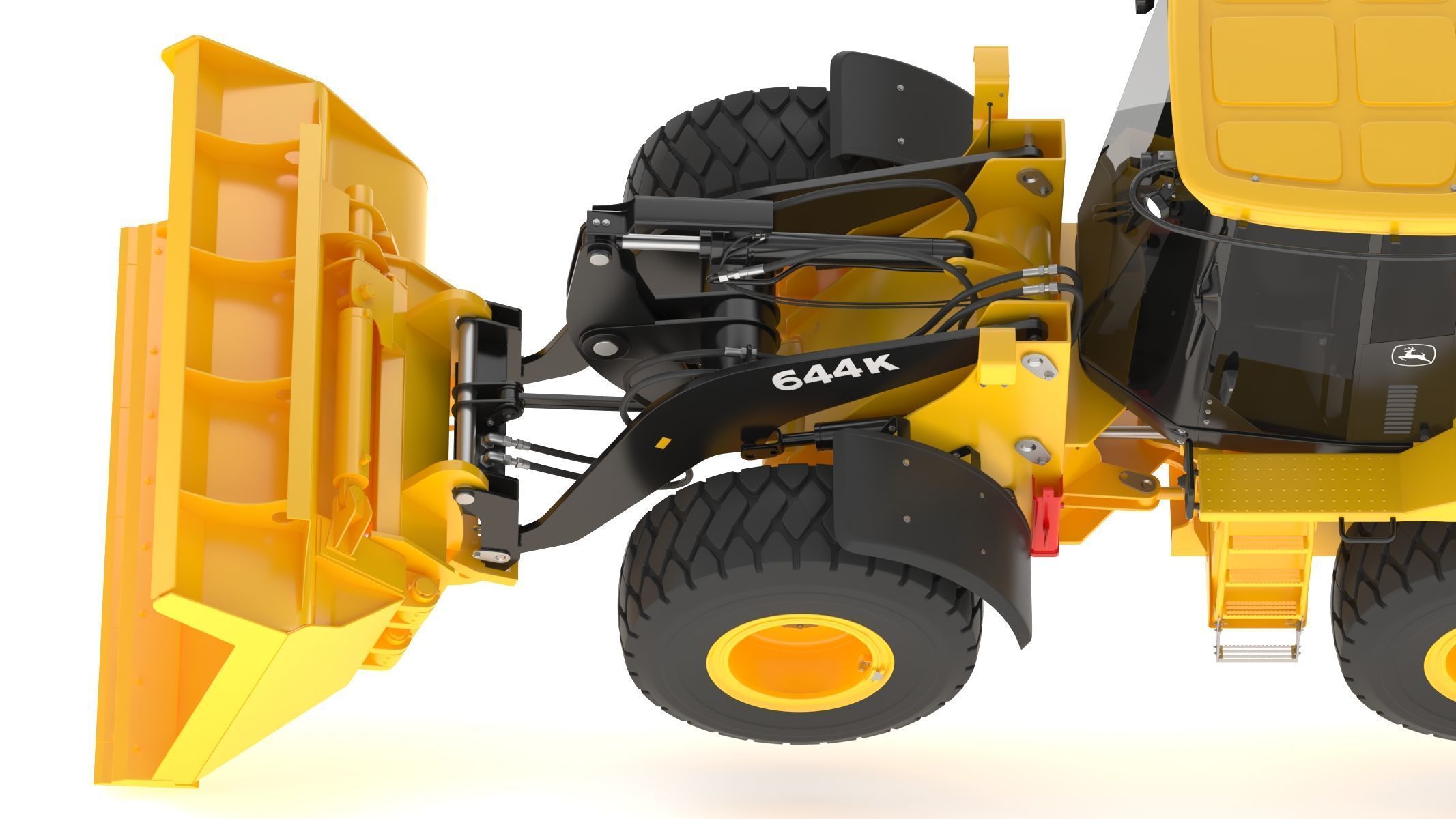 John Deere 644K Loader With WL-SDB Bucket 3D model_20