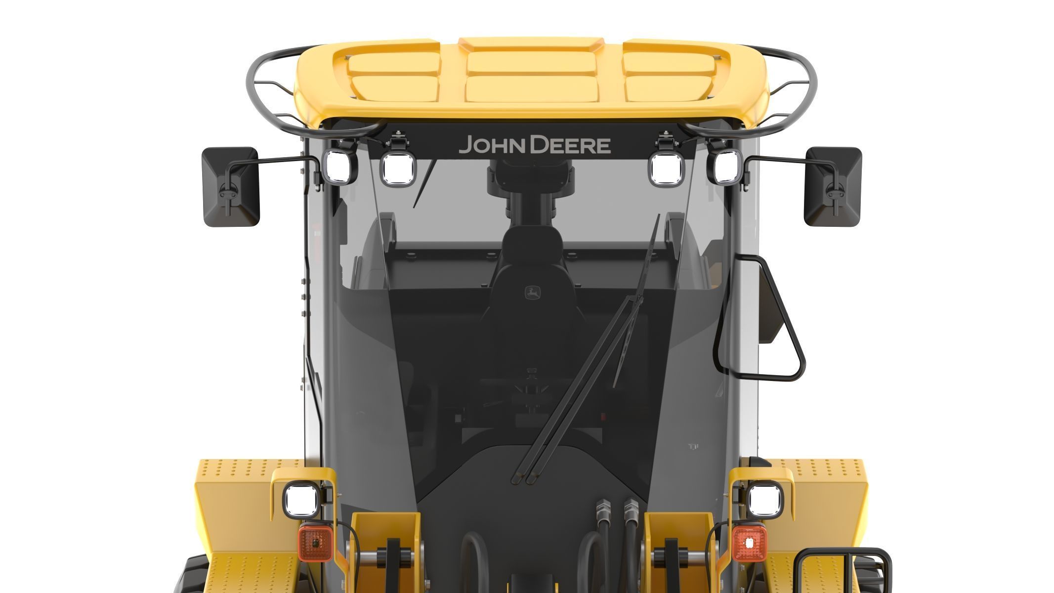 John Deere 644K Loader With WL-SDB Bucket 3D model_6