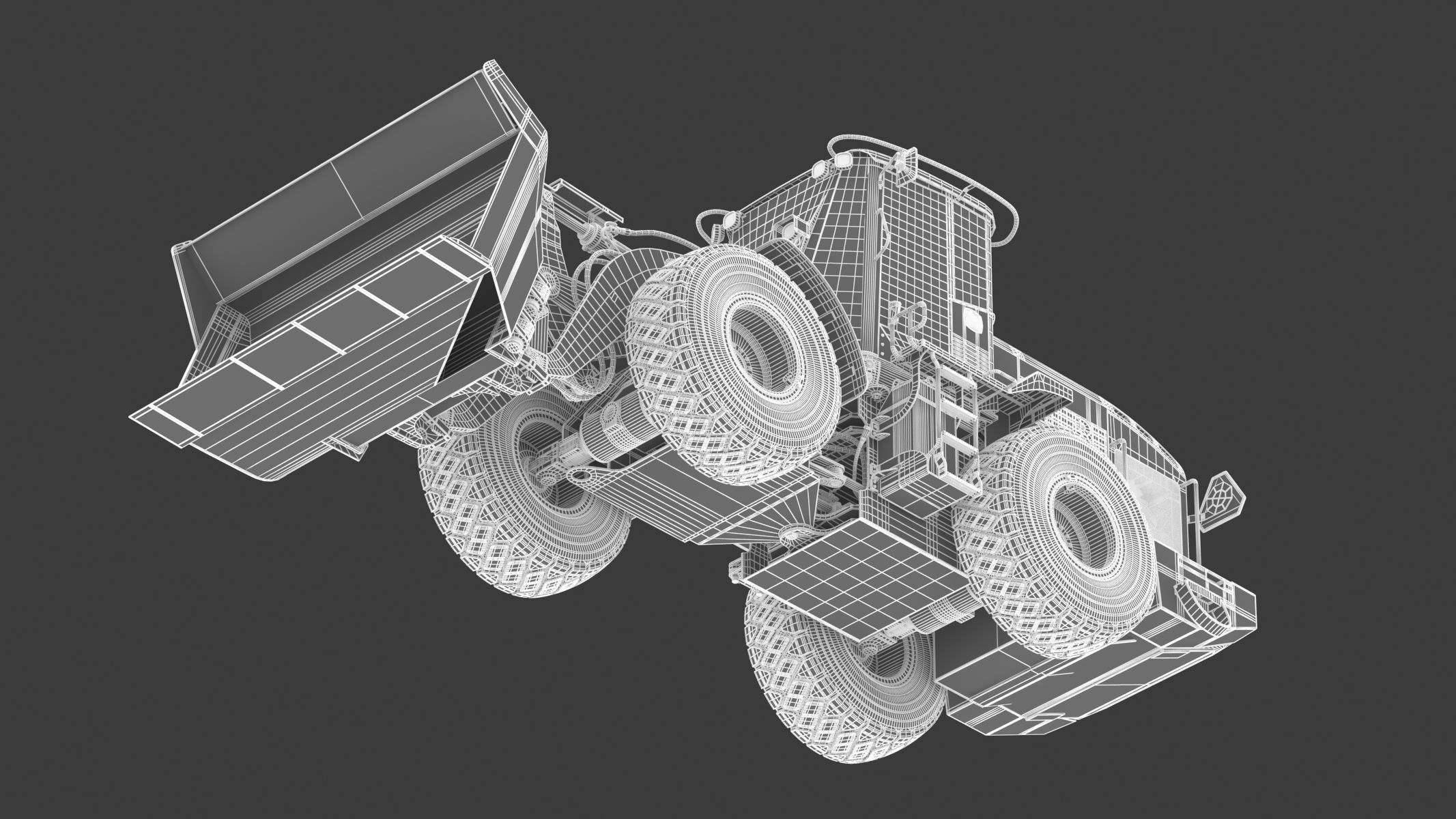 John Deere 644K Loader With WL-SDB Bucket 3D model_31