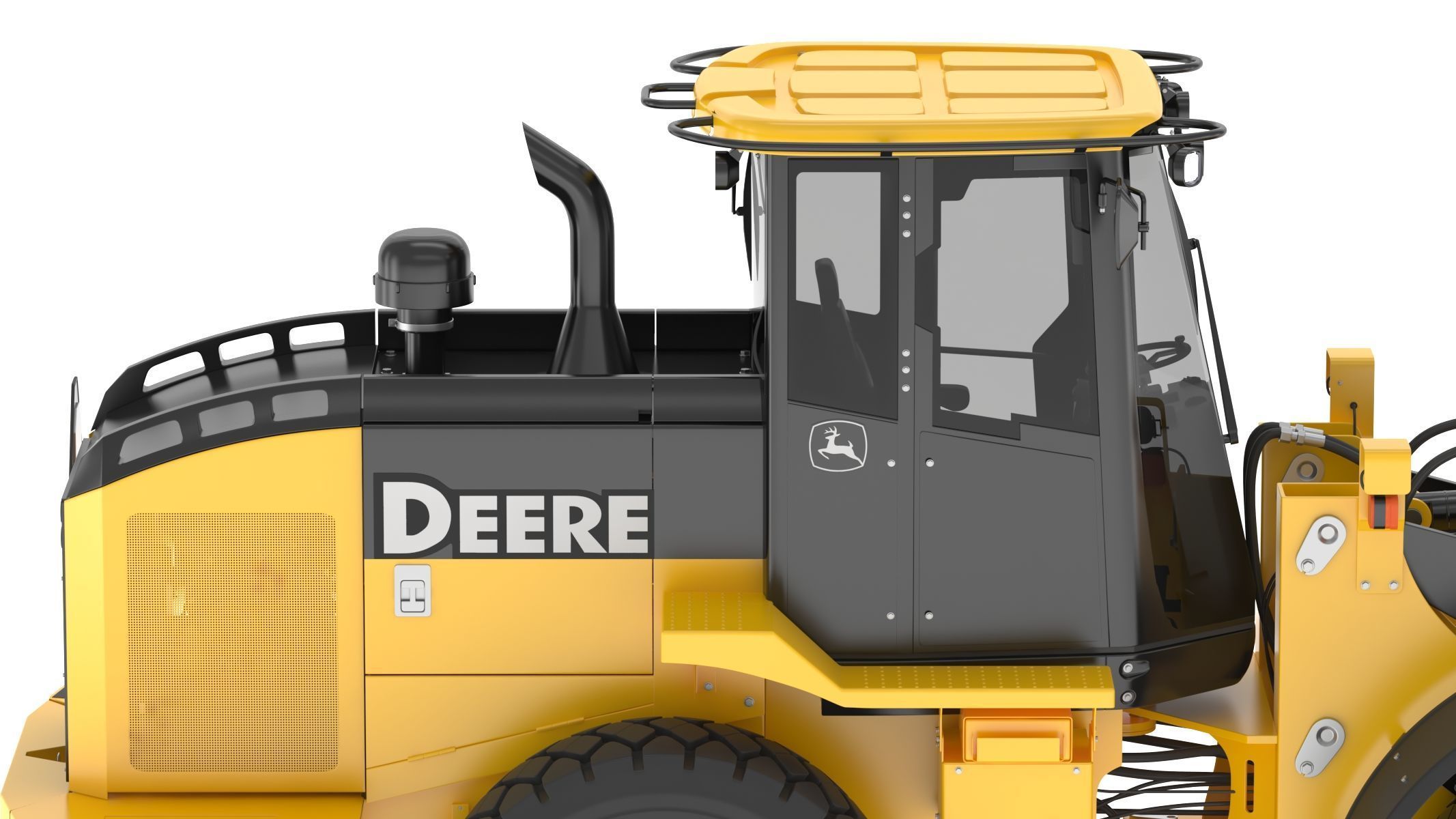 John Deere 644K Loader With WL-SDB Bucket 3D model_14