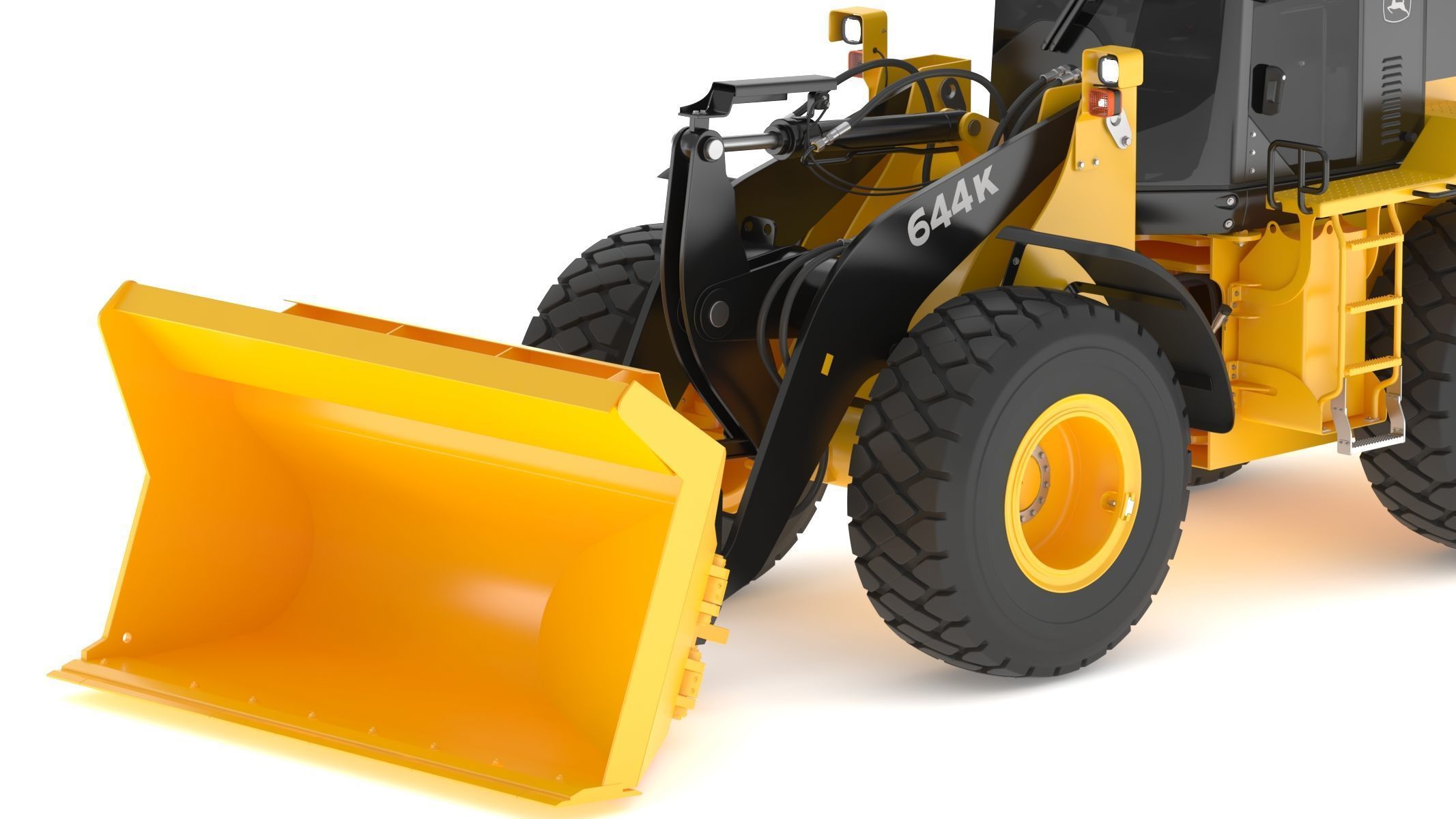 John Deere 644K Loader With WL-SDB Bucket 3D model_13