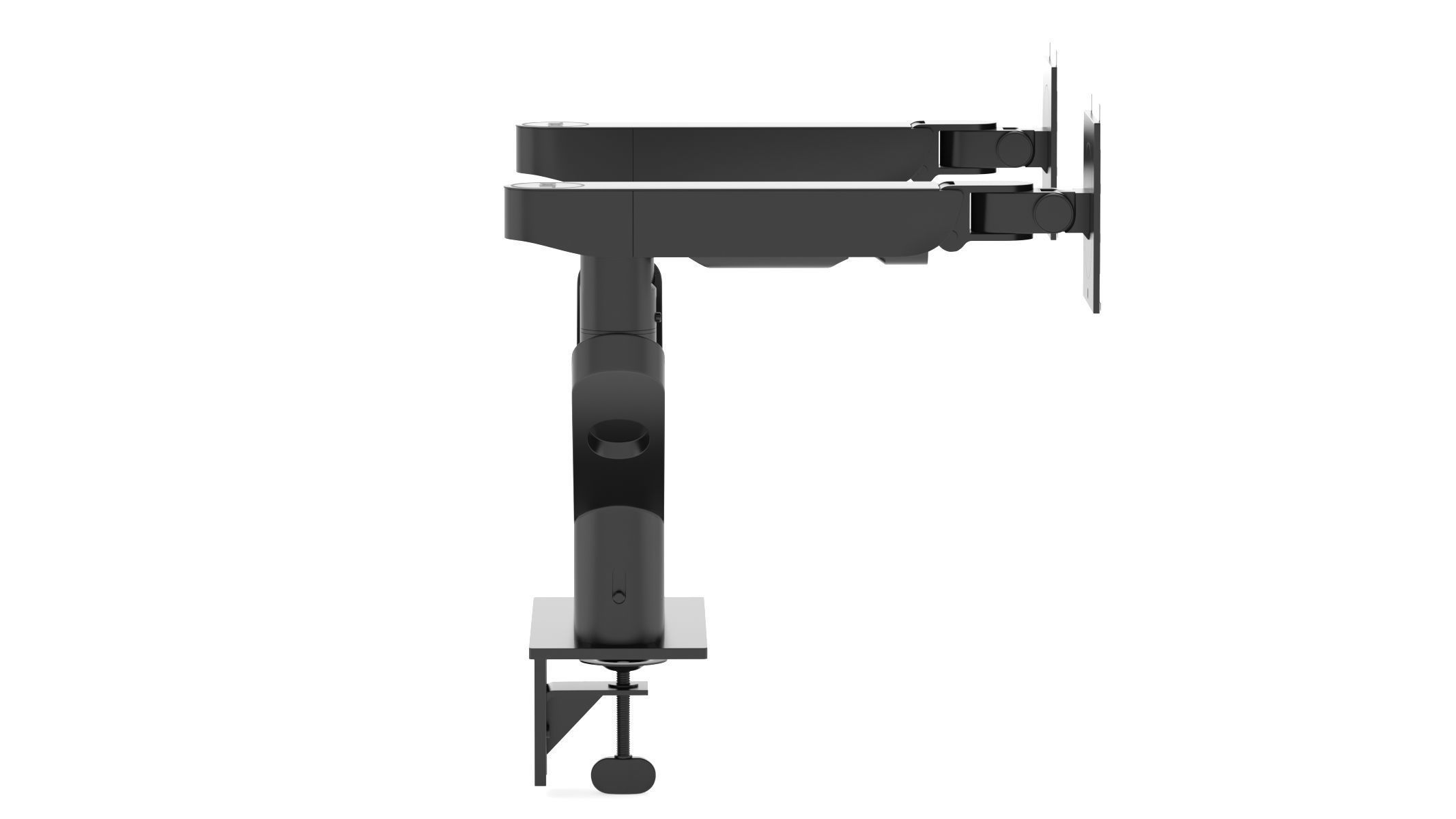 Dell Dual Monitor Arm MDA20 3D model_2