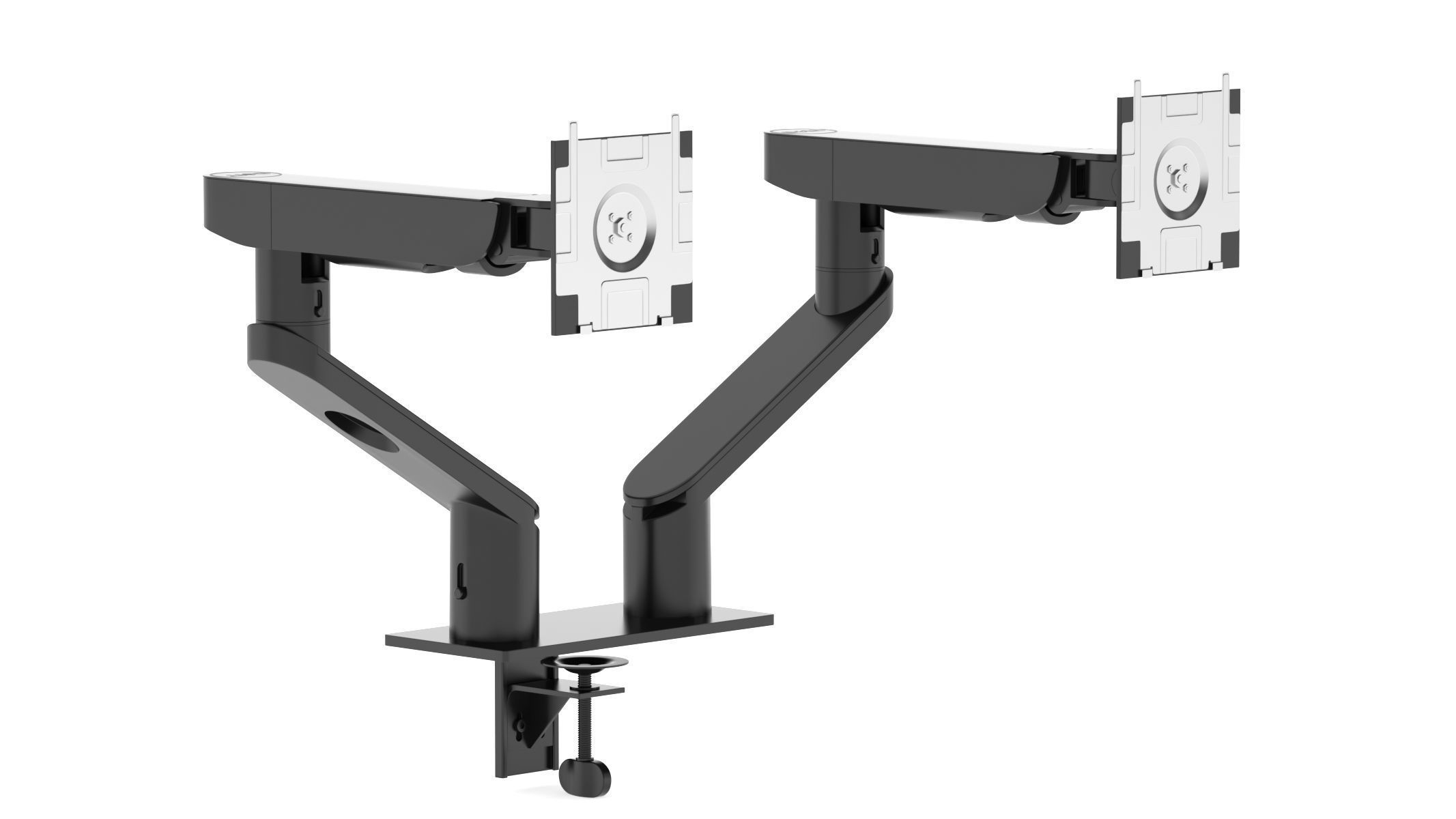 Dell Dual Monitor Arm MDA20 3D model_6