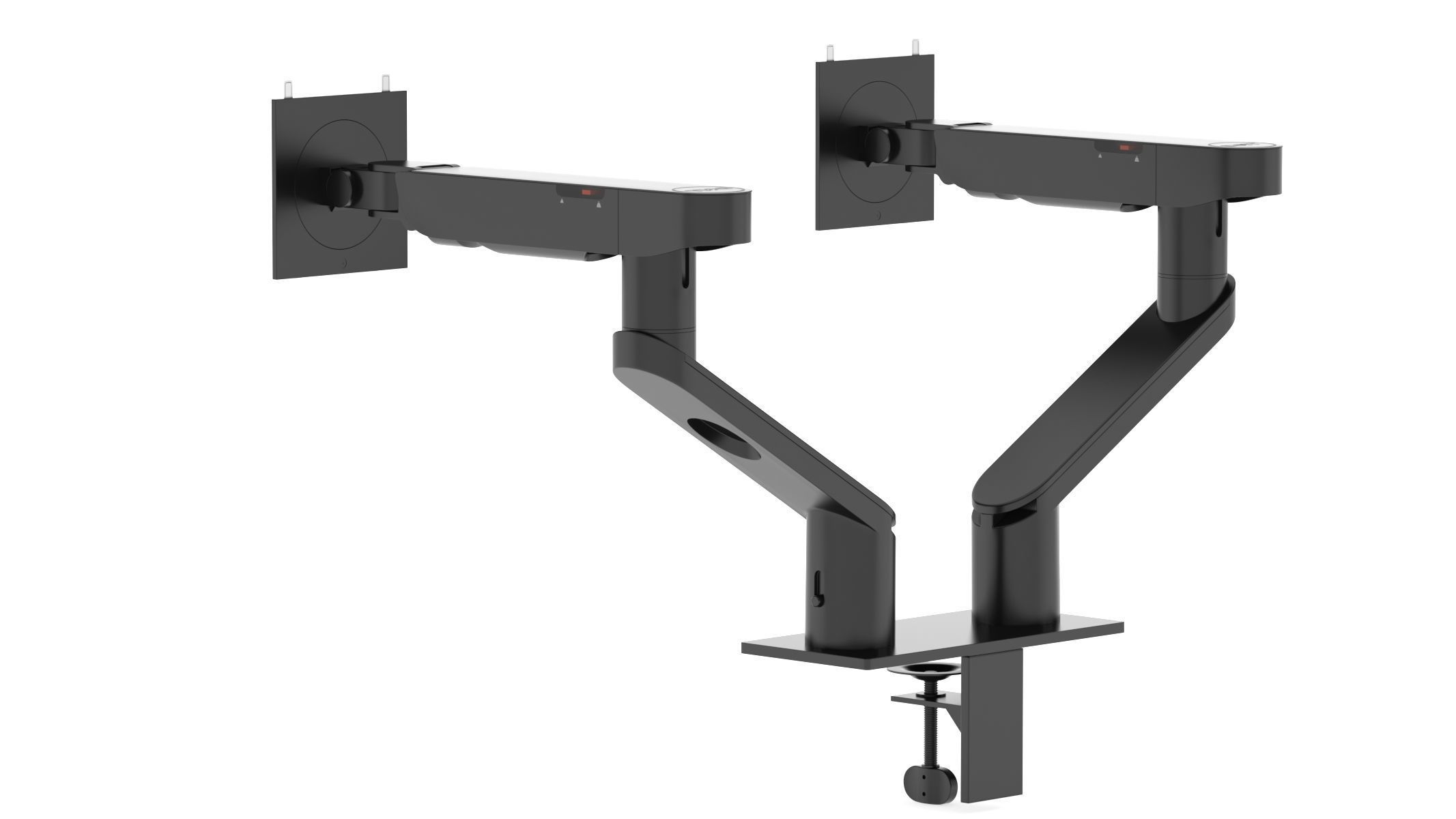 Dell Dual Monitor Arm MDA20 3D model_7