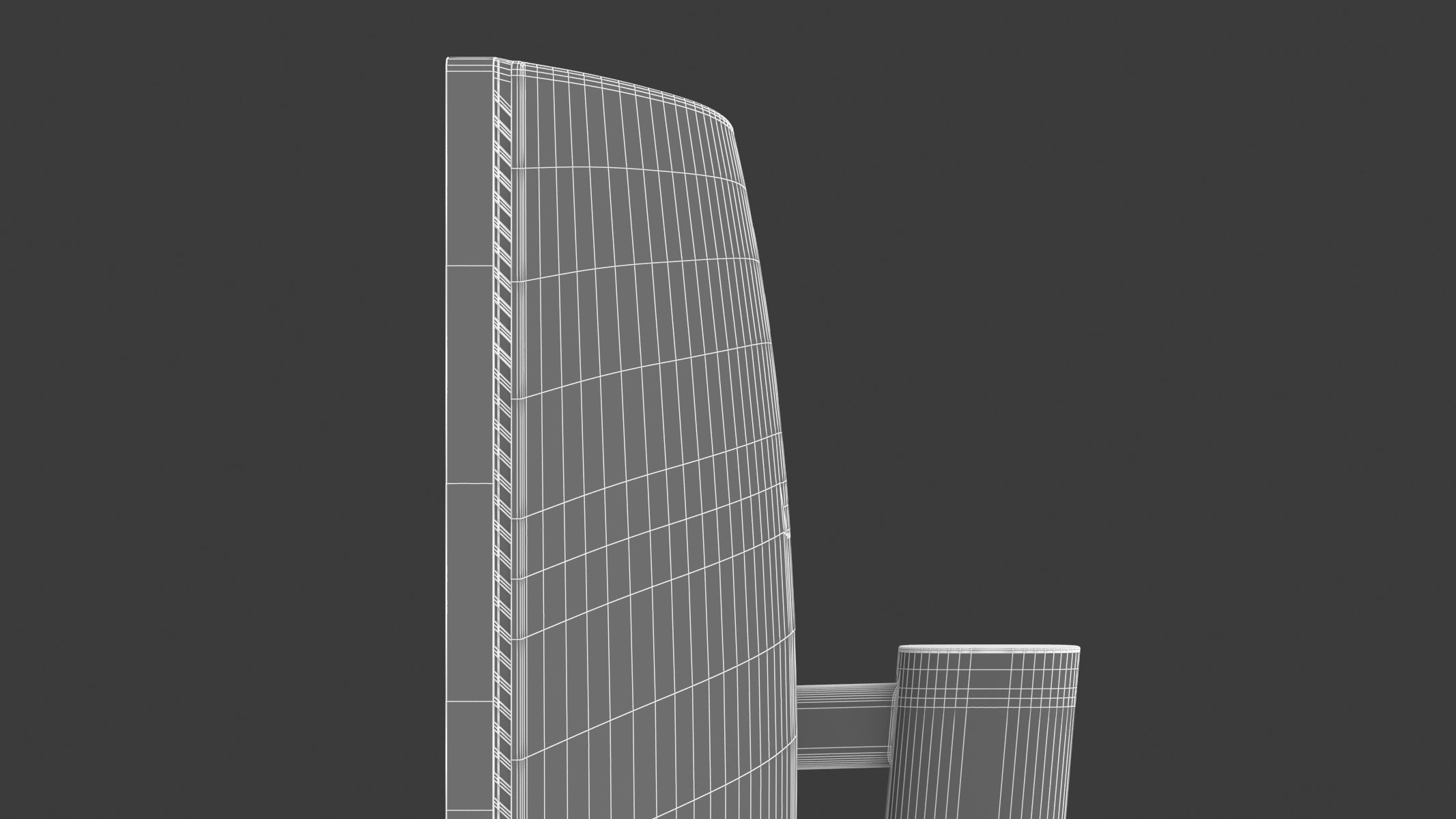 Dell UltraSharp 40 Curved Thunderbolt Hub Monitor U4025QW 3D model_29