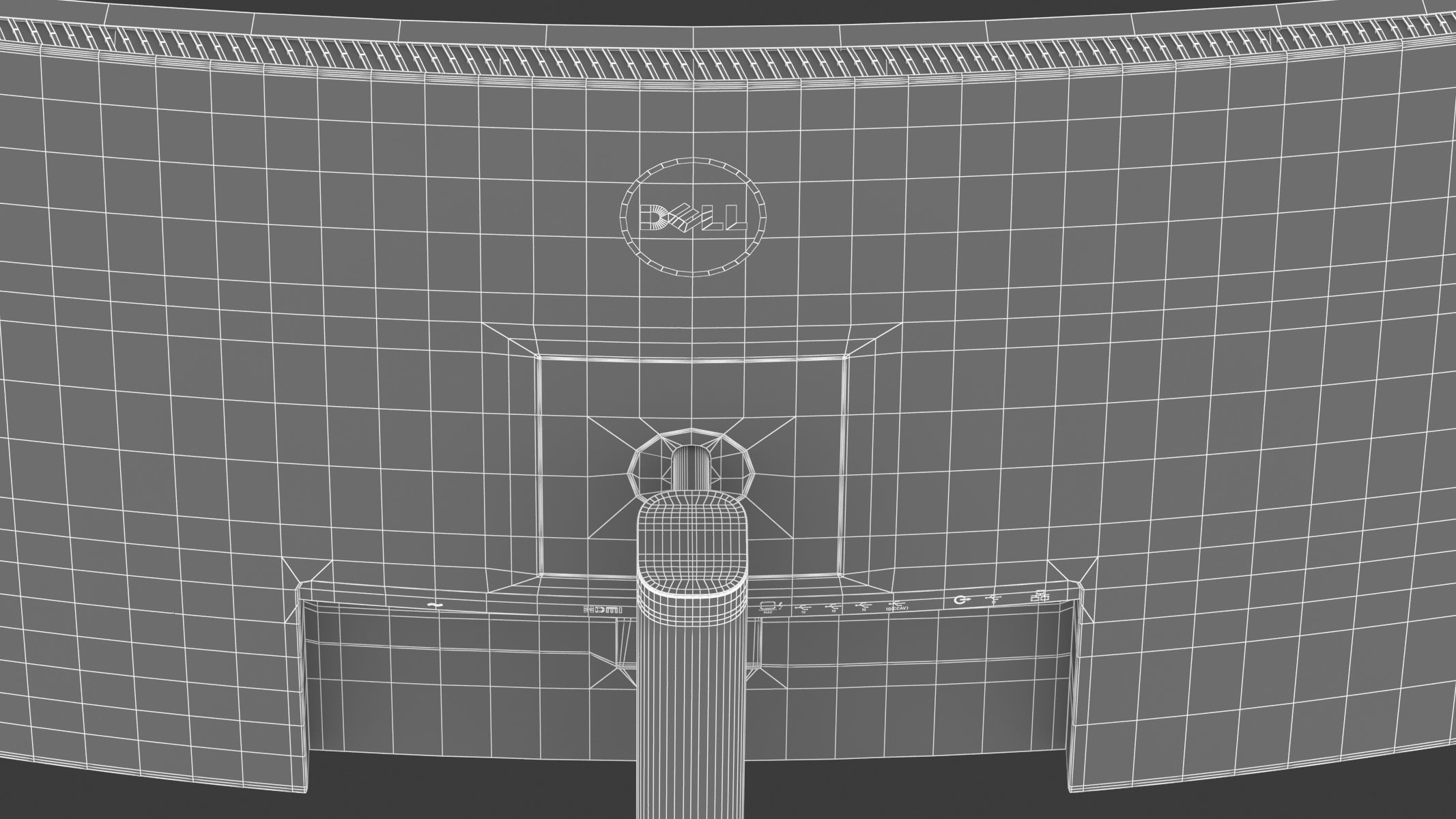 Dell UltraSharp 40 Curved Thunderbolt Hub Monitor U4025QW 3D model_37