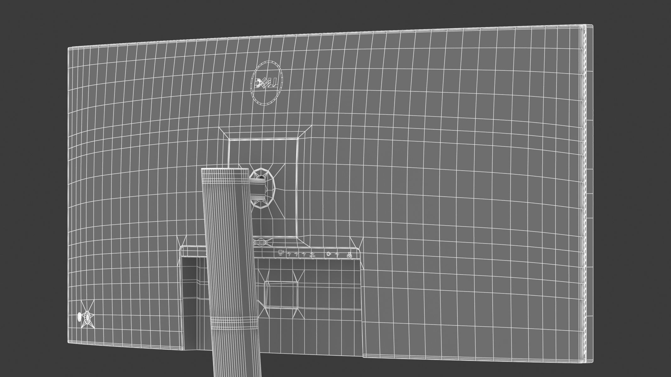 Dell UltraSharp 40 Curved Thunderbolt Hub Monitor U4025QW 3D model_39