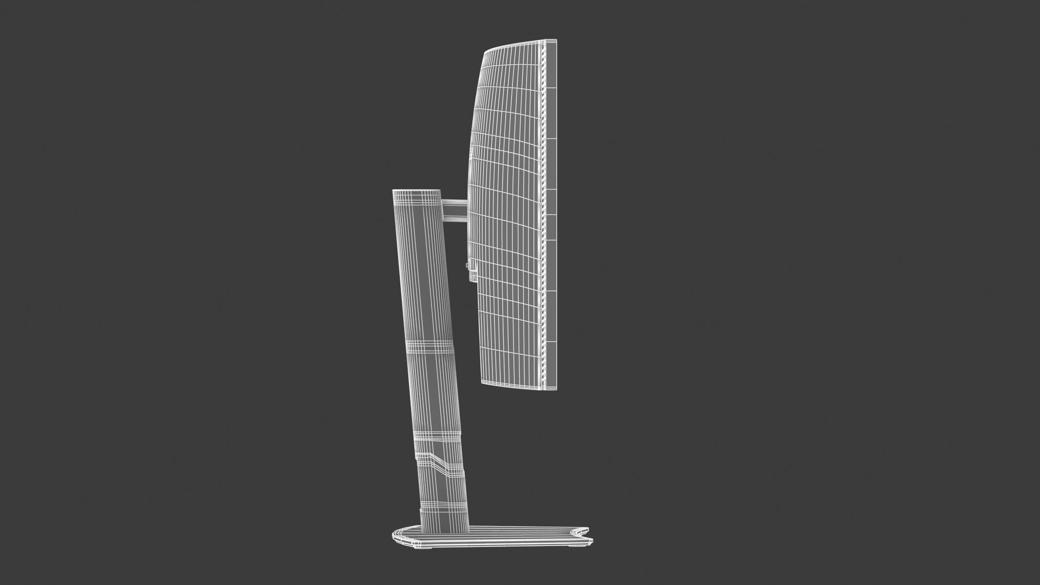 Dell UltraSharp 40 Curved Thunderbolt Hub Monitor U4025QW 3D model_25