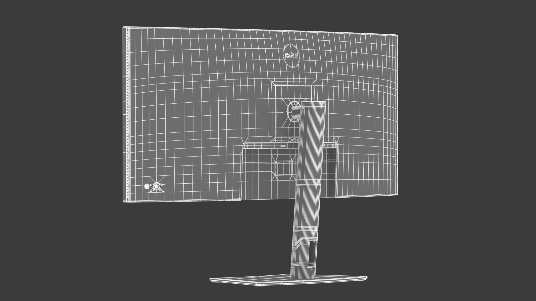 Dell UltraSharp 40 Curved Thunderbolt Hub Monitor U4025QW 3D model_30