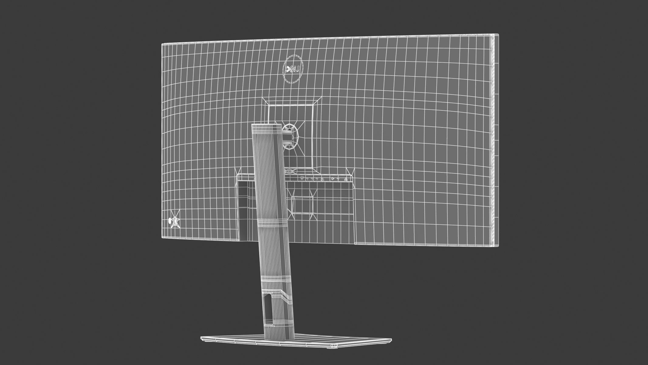 Dell UltraSharp 40 Curved Thunderbolt Hub Monitor U4025QW 3D model_32