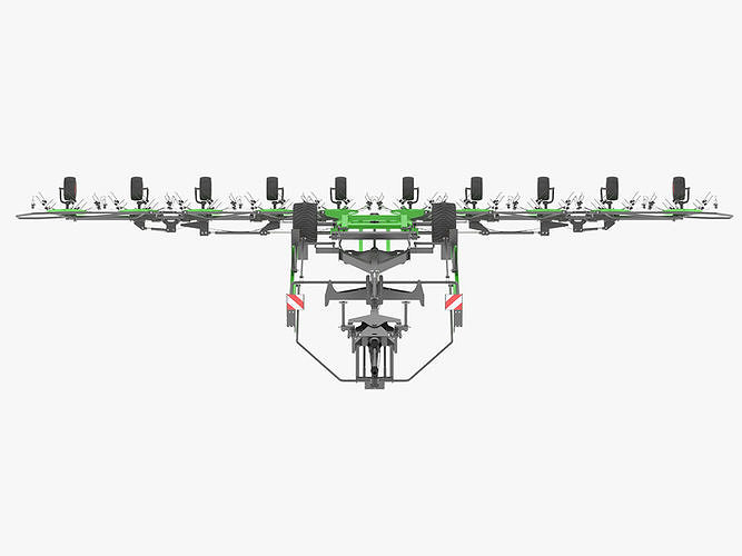 Fendt Cargo T955 Telehandler 3D model