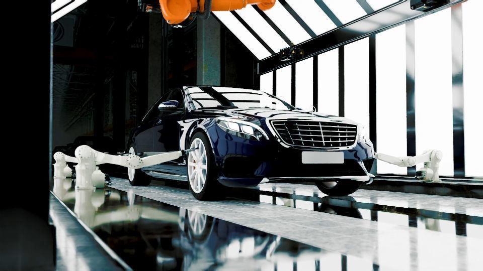 Car factory 3D model_3