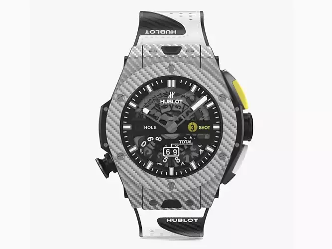 Hublot Big Bang Unico 45mm Golf Silver Luxury Watch