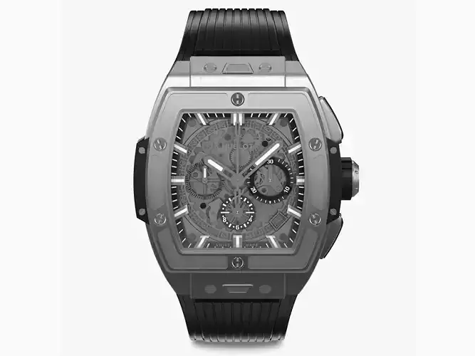 Hublot Spirit Of Big Bang Titanium Ceramic 42mm Silver Watch