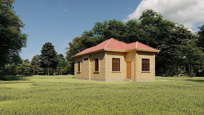 old house-Old Abandoned House 3D model