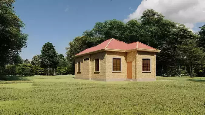 old house-Old Abandoned House 3D model