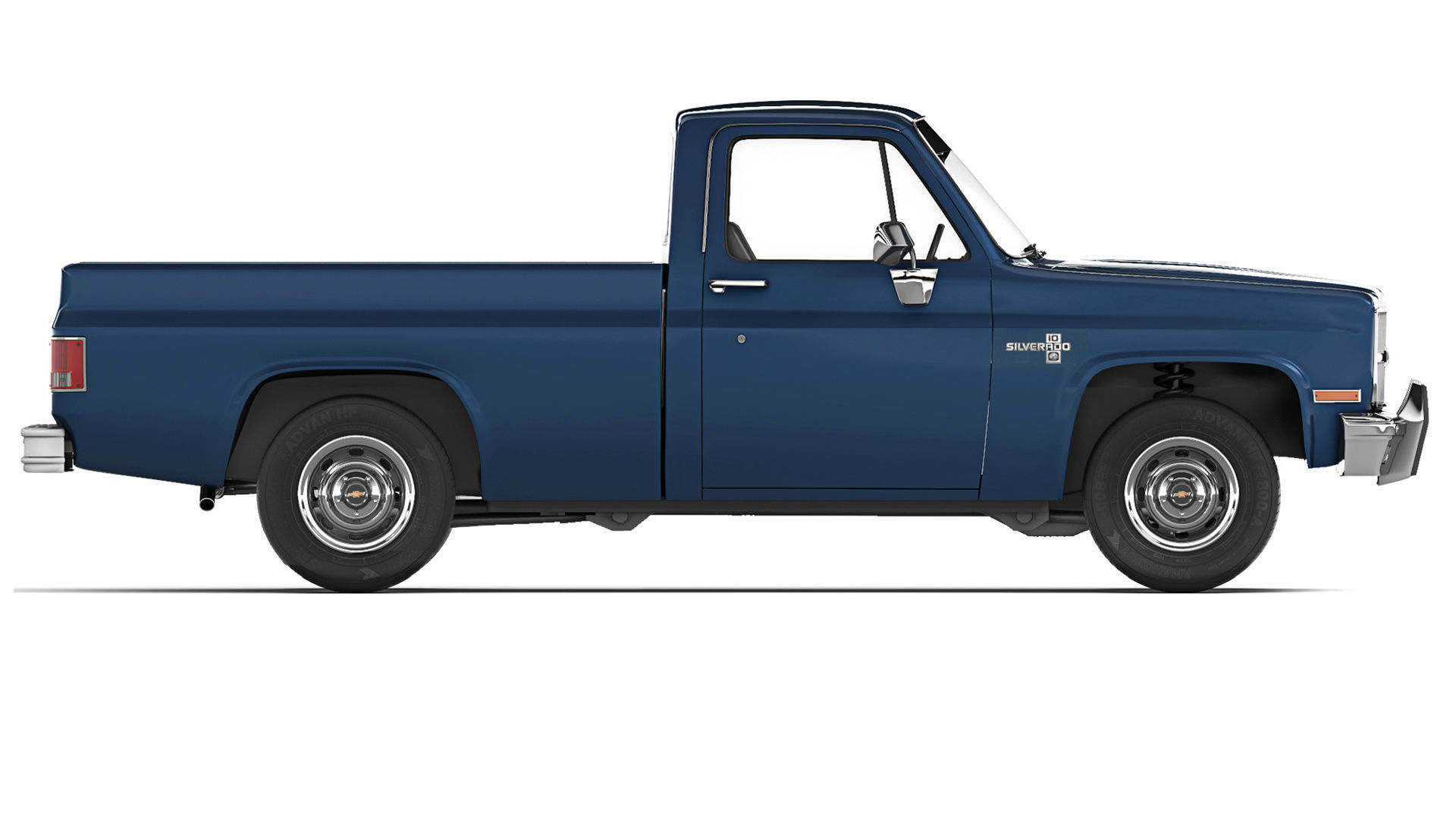 Chevrolet C10 Silverado 1982 3D model_5