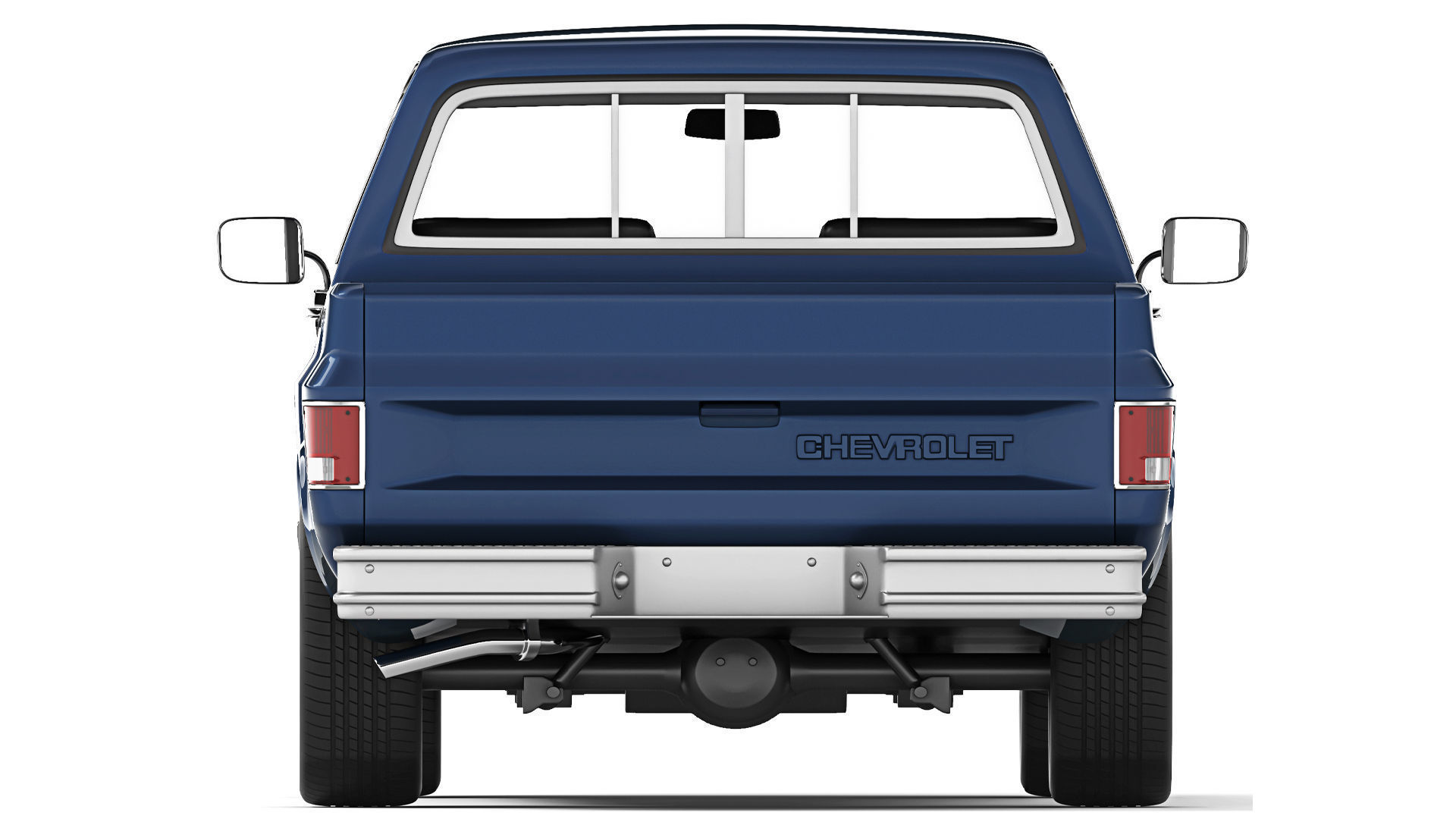Chevrolet C10 Silverado 1982 3D model_3