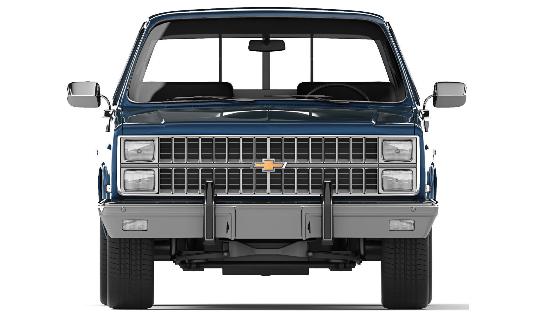 Chevrolet C10 Silverado 1982 3D model_7
