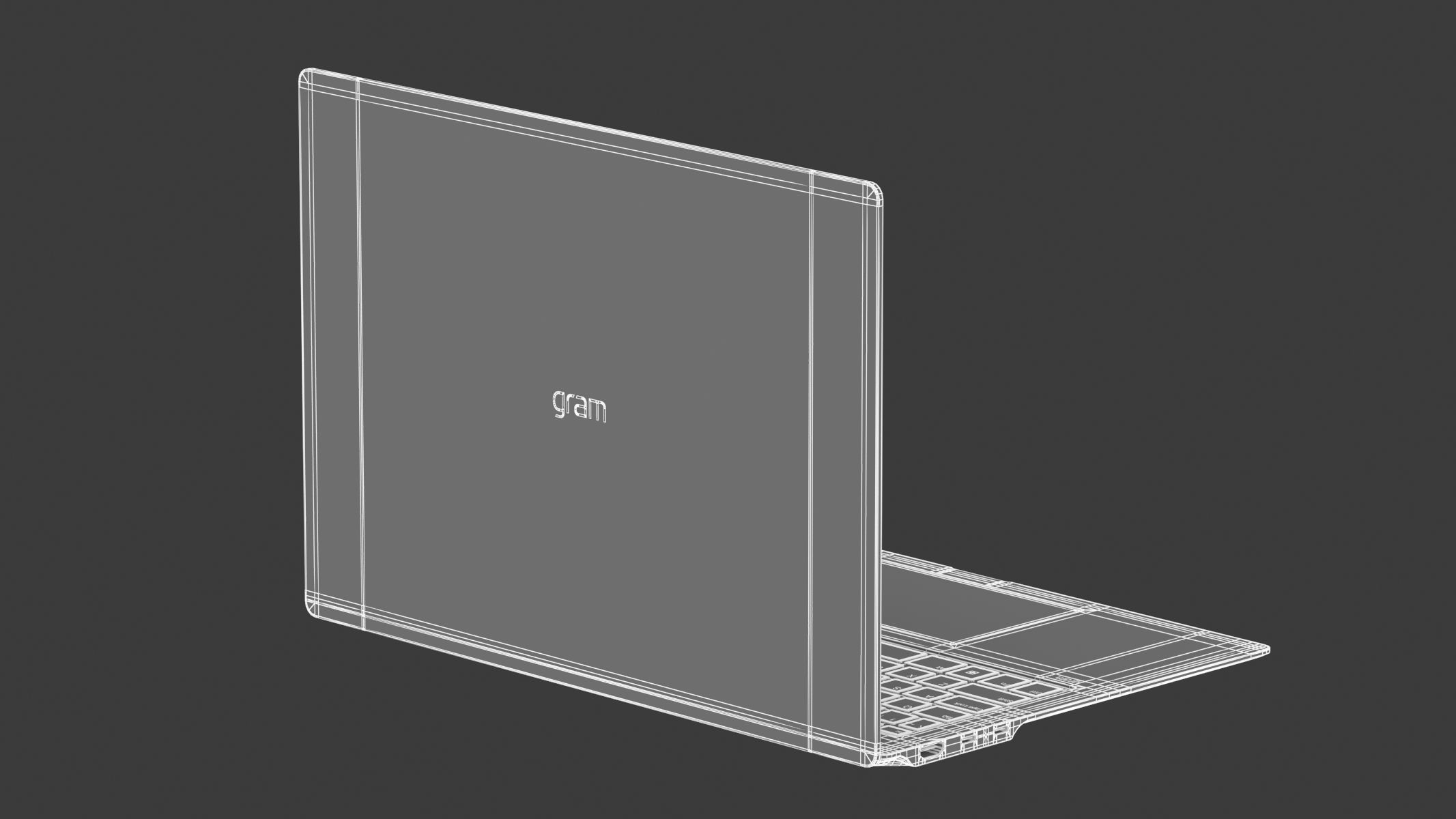 LG Gram Pro 16 3D model_24