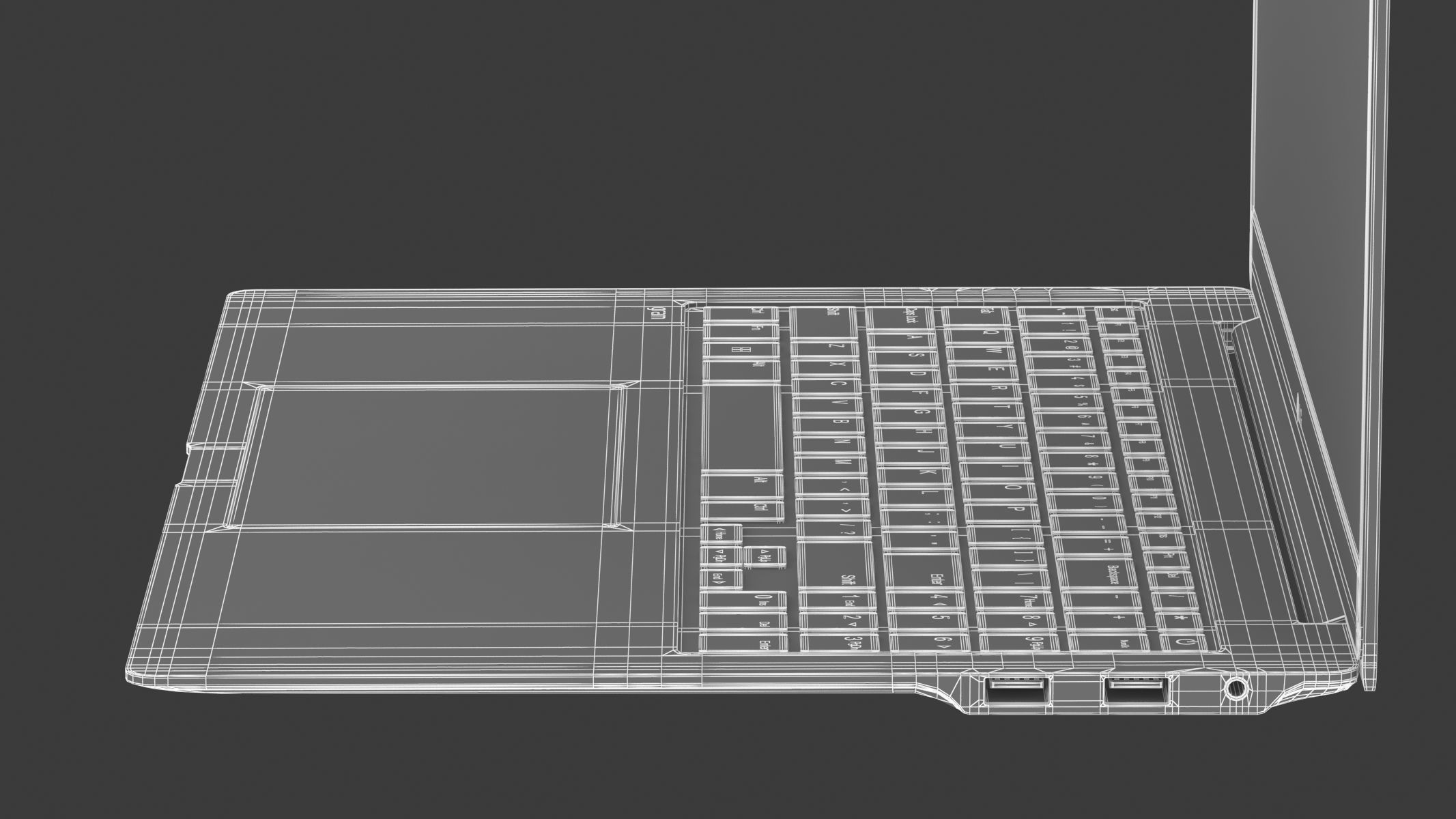 LG Gram Pro 16 3D model_37