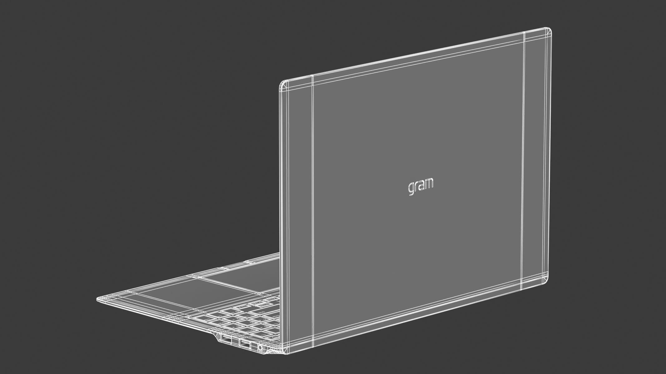 LG Gram Pro 16 3D model_26