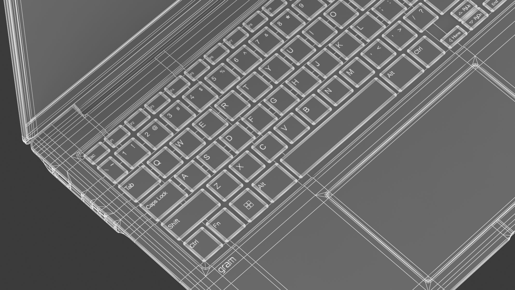 LG Gram Pro 16 3D model_40