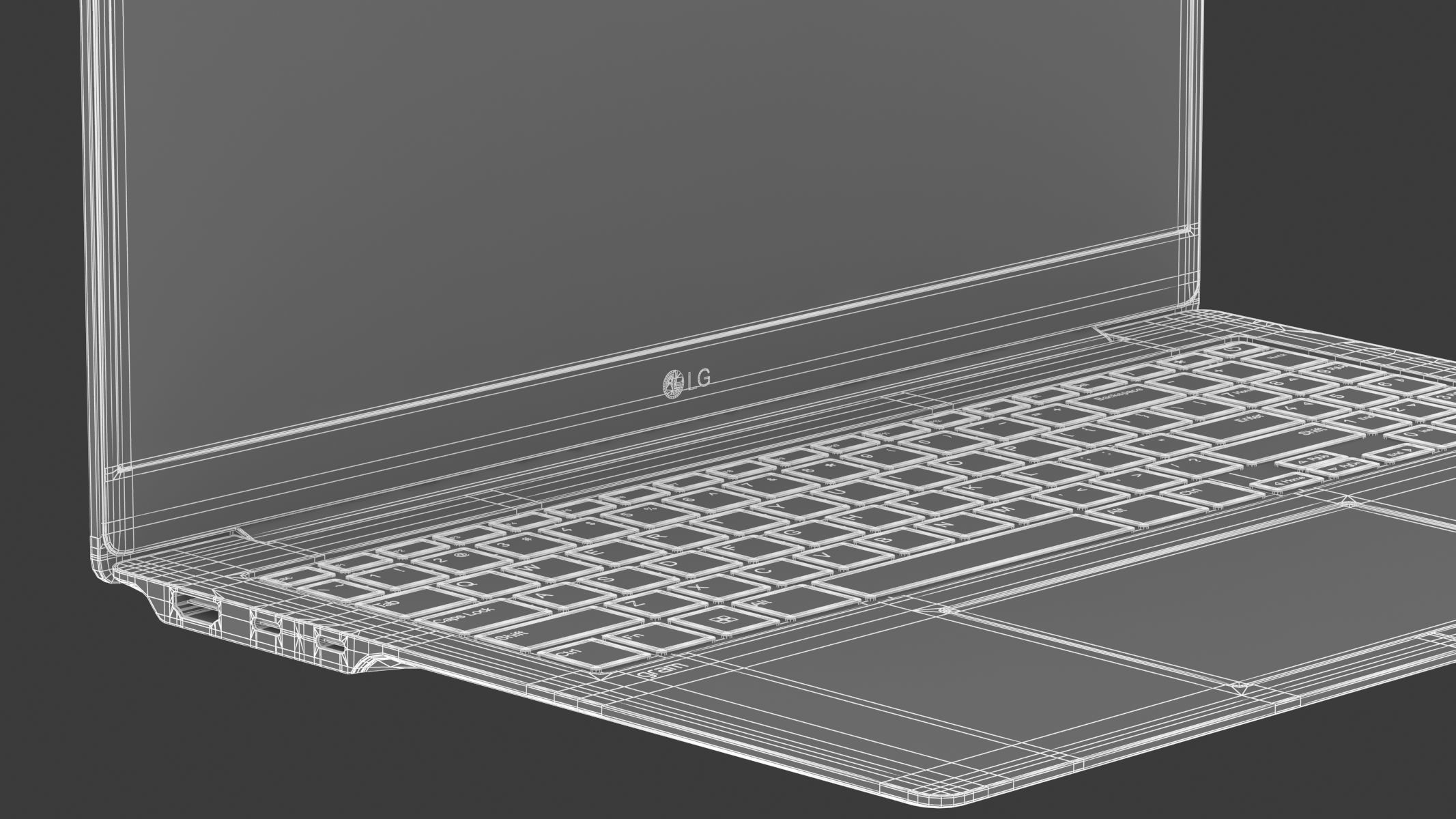 LG Gram Pro 16 3D model_32