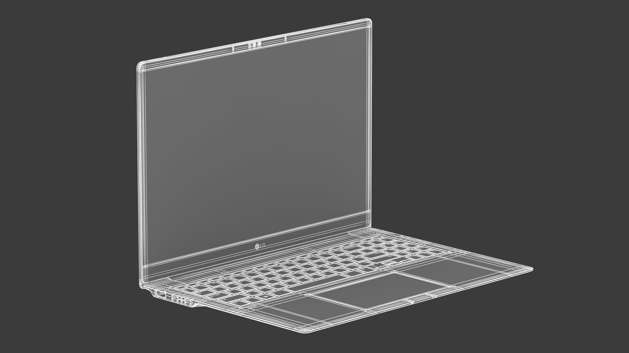 LG Gram Pro 16 3D model_22