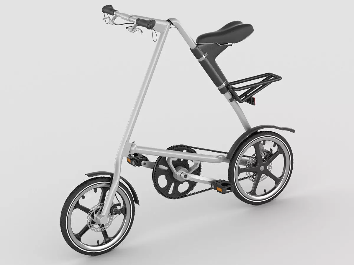 Strida LT bike 3D model