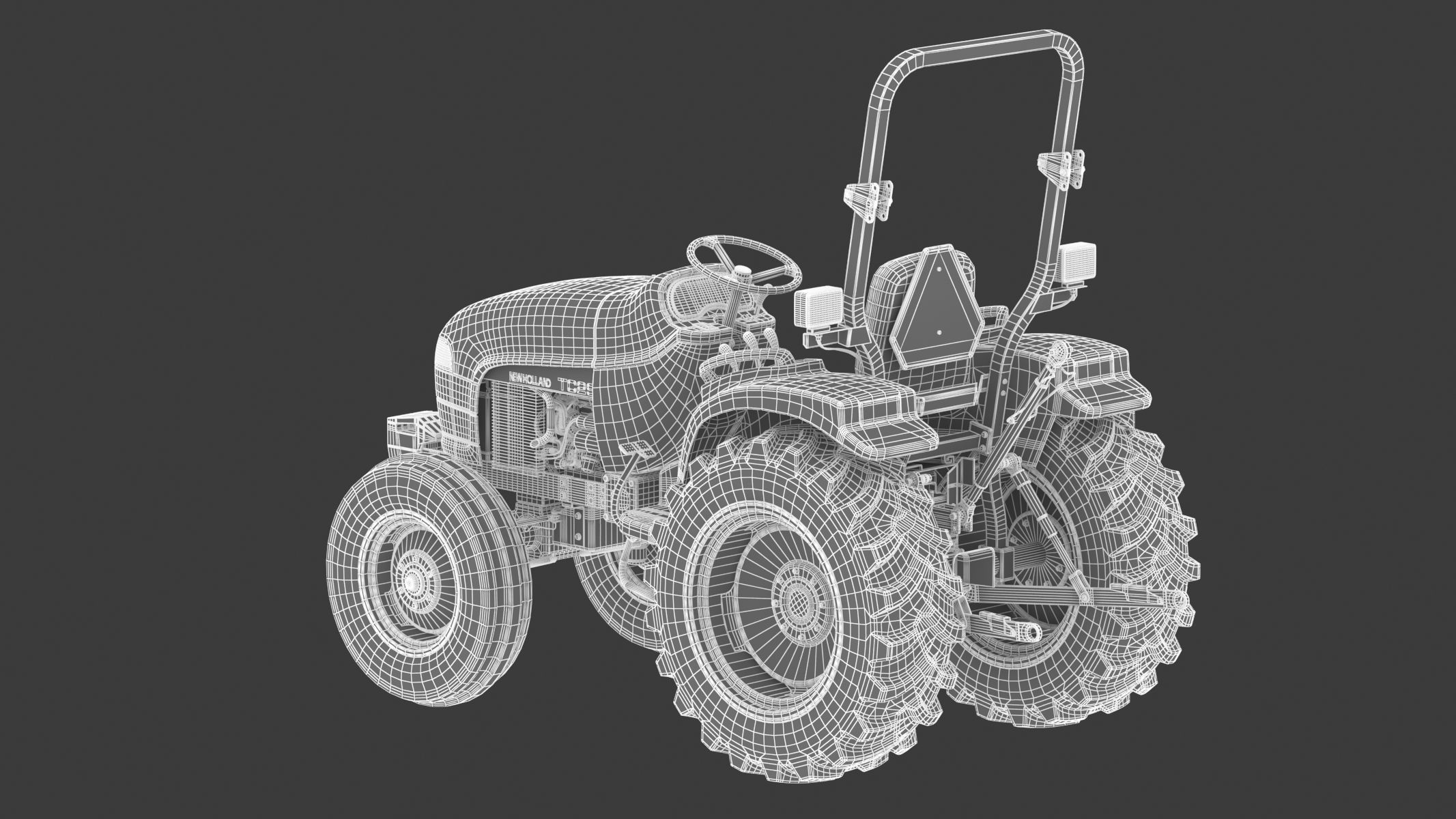 New Holland TC29 Ver 1 3D model_28