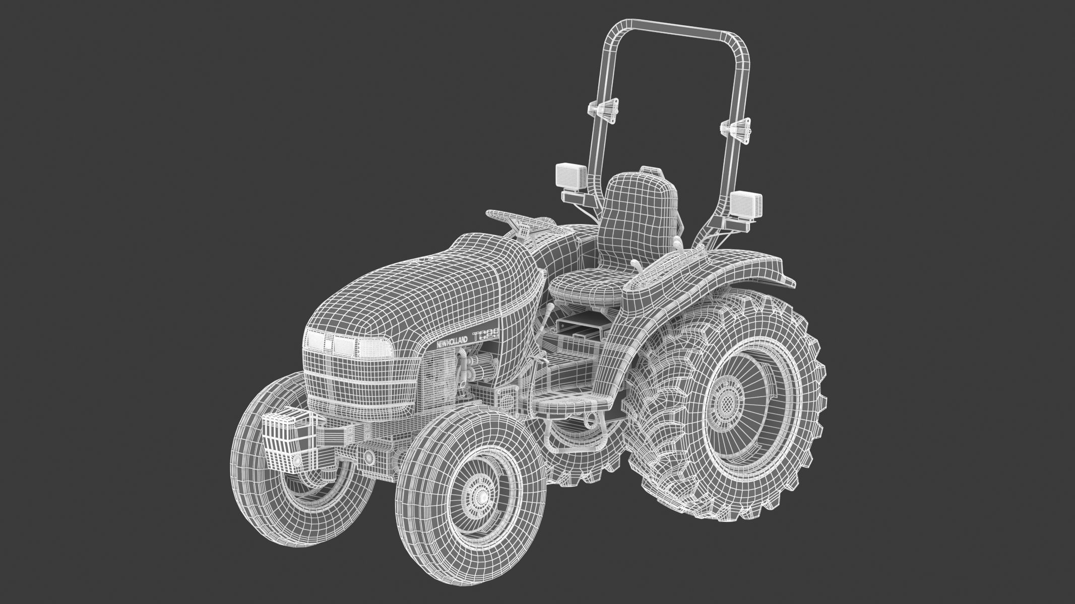 New Holland TC29 Ver 1 3D model_22