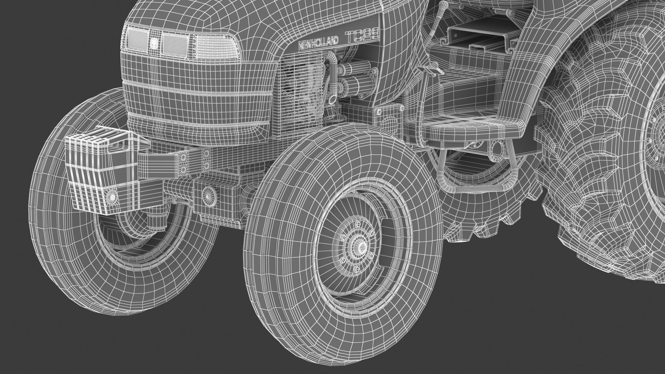 New Holland TC29 Ver 1 3D model_32