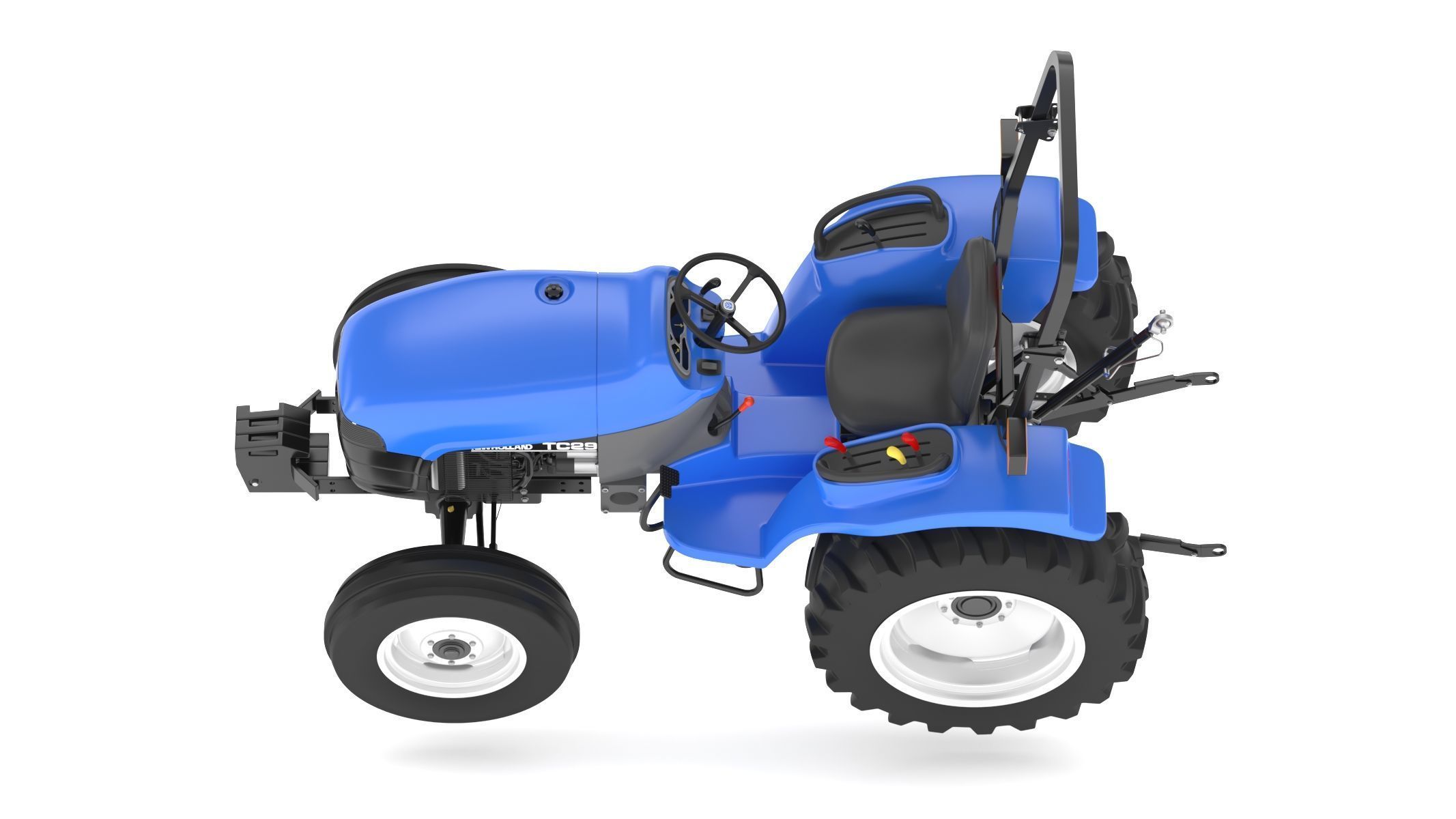 New Holland TC29 Ver 1 3D model_9