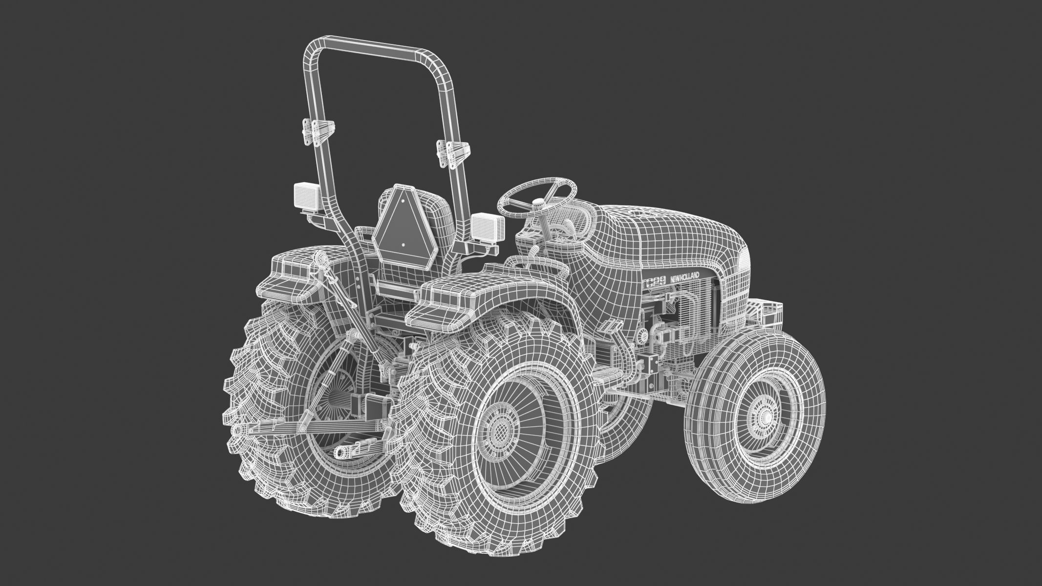 New Holland TC29 Ver 1 3D model_26