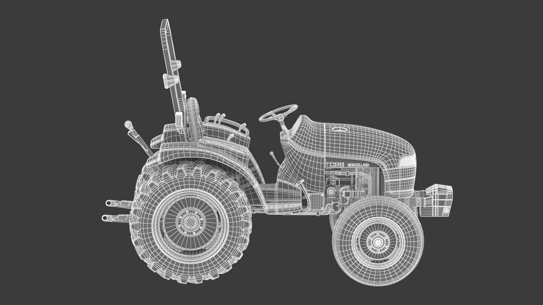 New Holland TC29 Ver 1 3D model_25