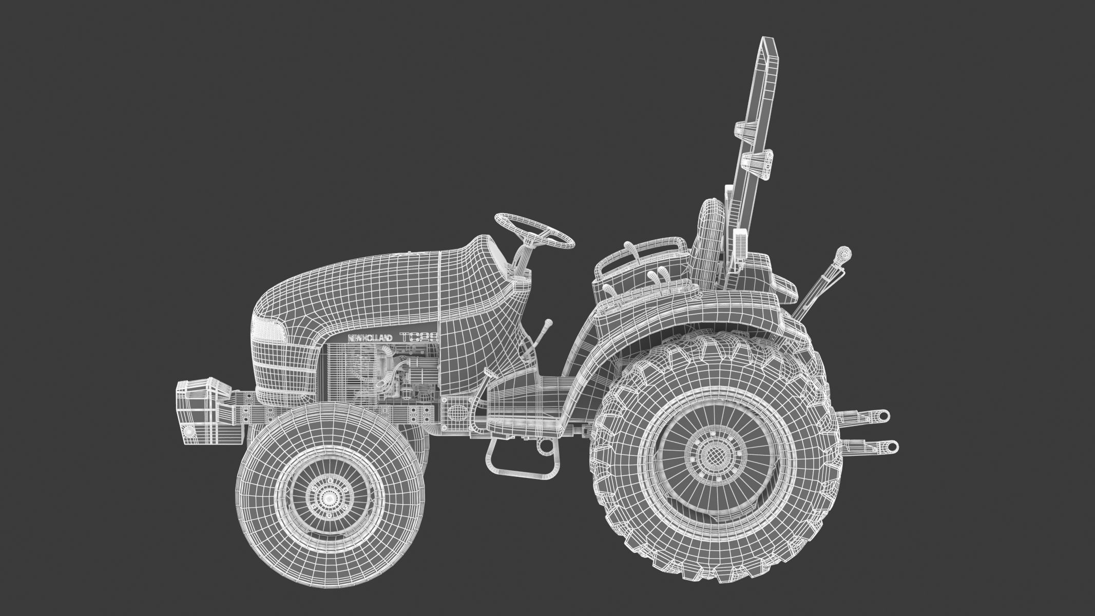 New Holland TC29 Ver 1 3D model_21