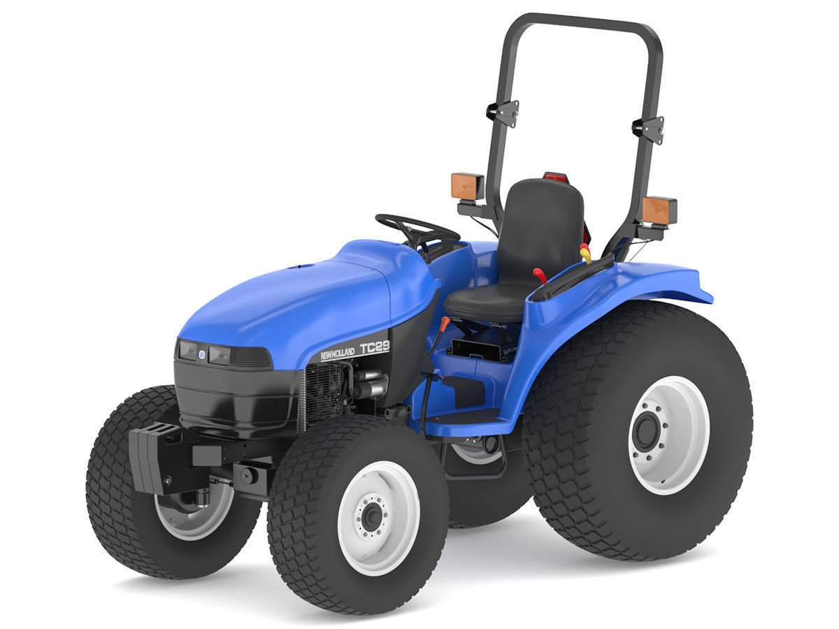 New Holland TC29 Ver 2 3D model_2
