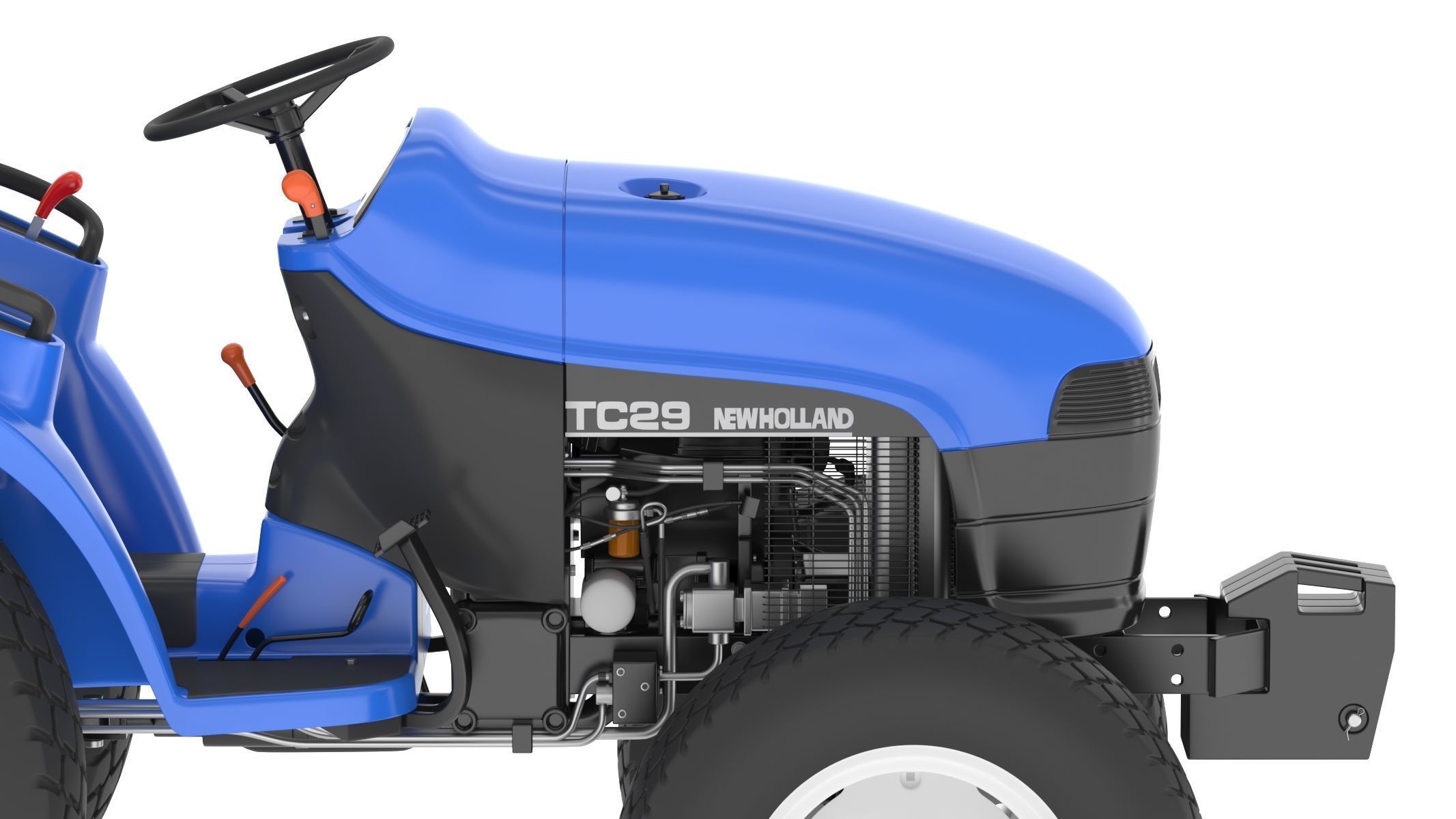 New Holland TC29 Ver 2 3D model_13