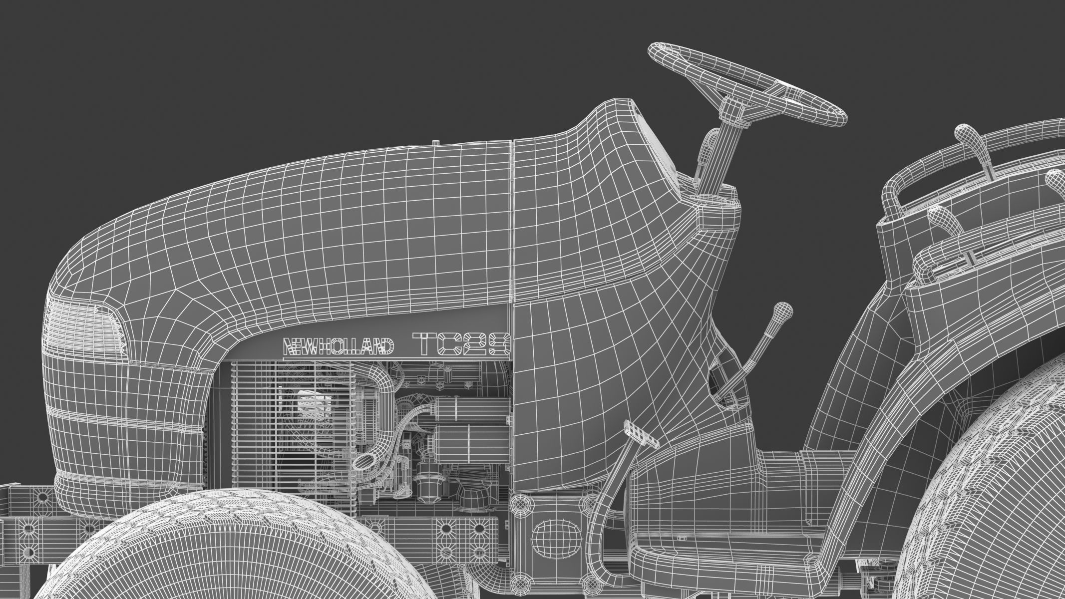 New Holland TC29 Ver 2 3D model_33