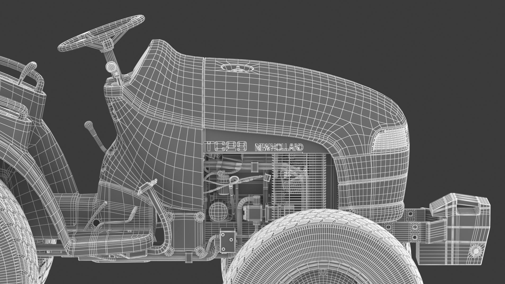 New Holland TC29 Ver 2 3D model_31