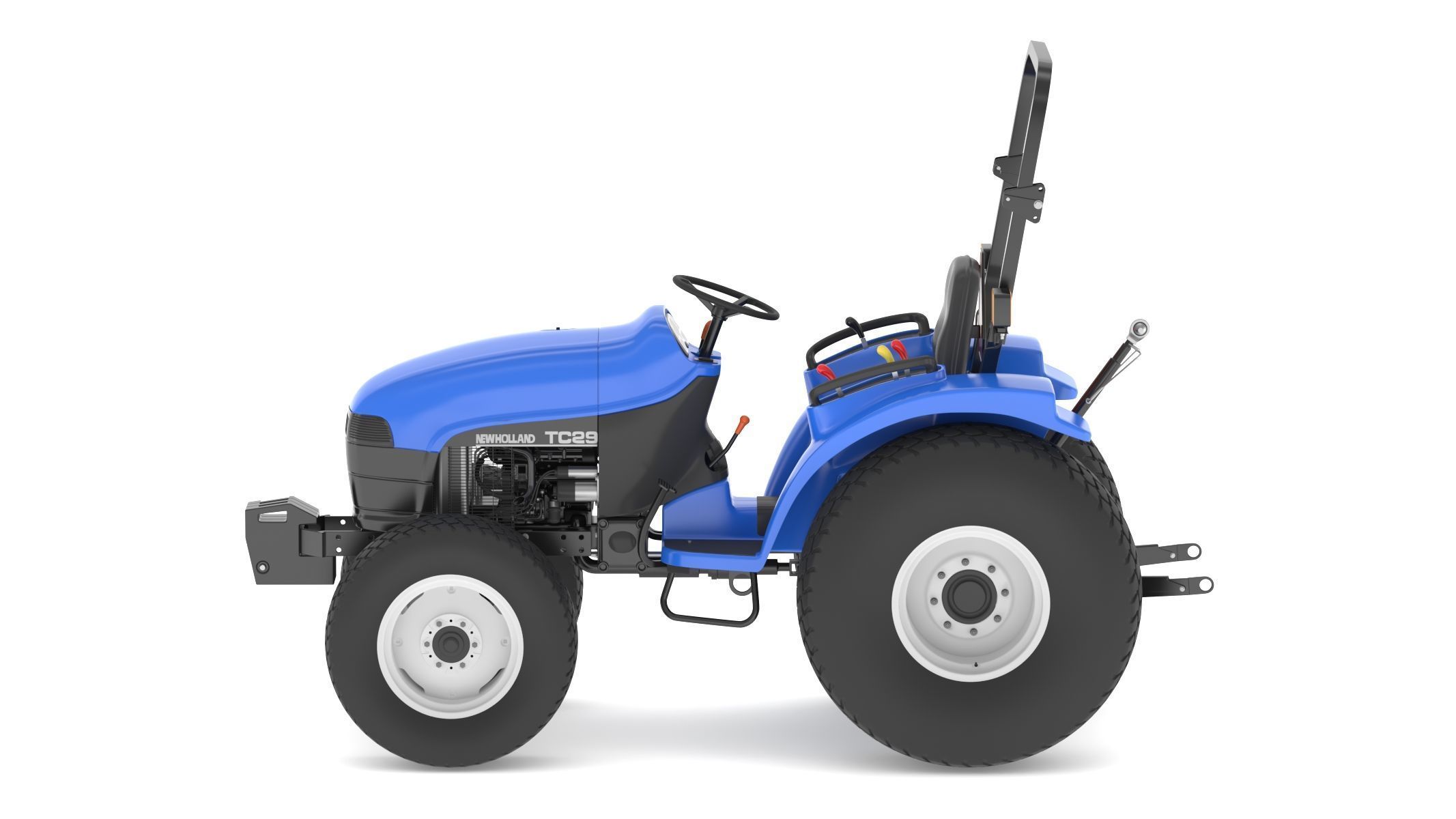 New Holland TC29 Ver 2 3D model_4